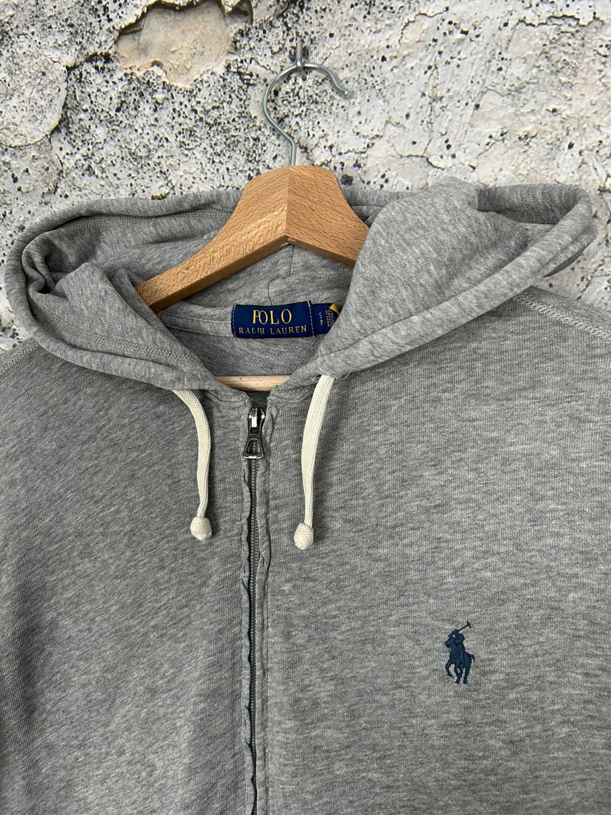 Polo Ralph Lauren Polo Ralph Lauren Zip Grey Hoodie Premium Streetwear Size US S / EU 44-46 / 1 - 3 Thumbnail