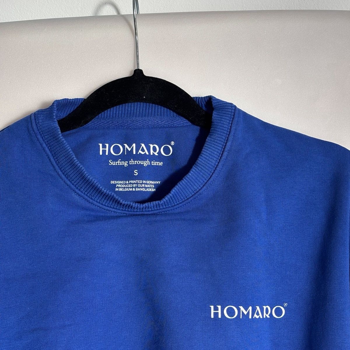 Other Streetwear Sweater blau | Hang Lou Backprint | Limited Drop Size US L / EU 52-54 / 3 - 4 Thumbnail