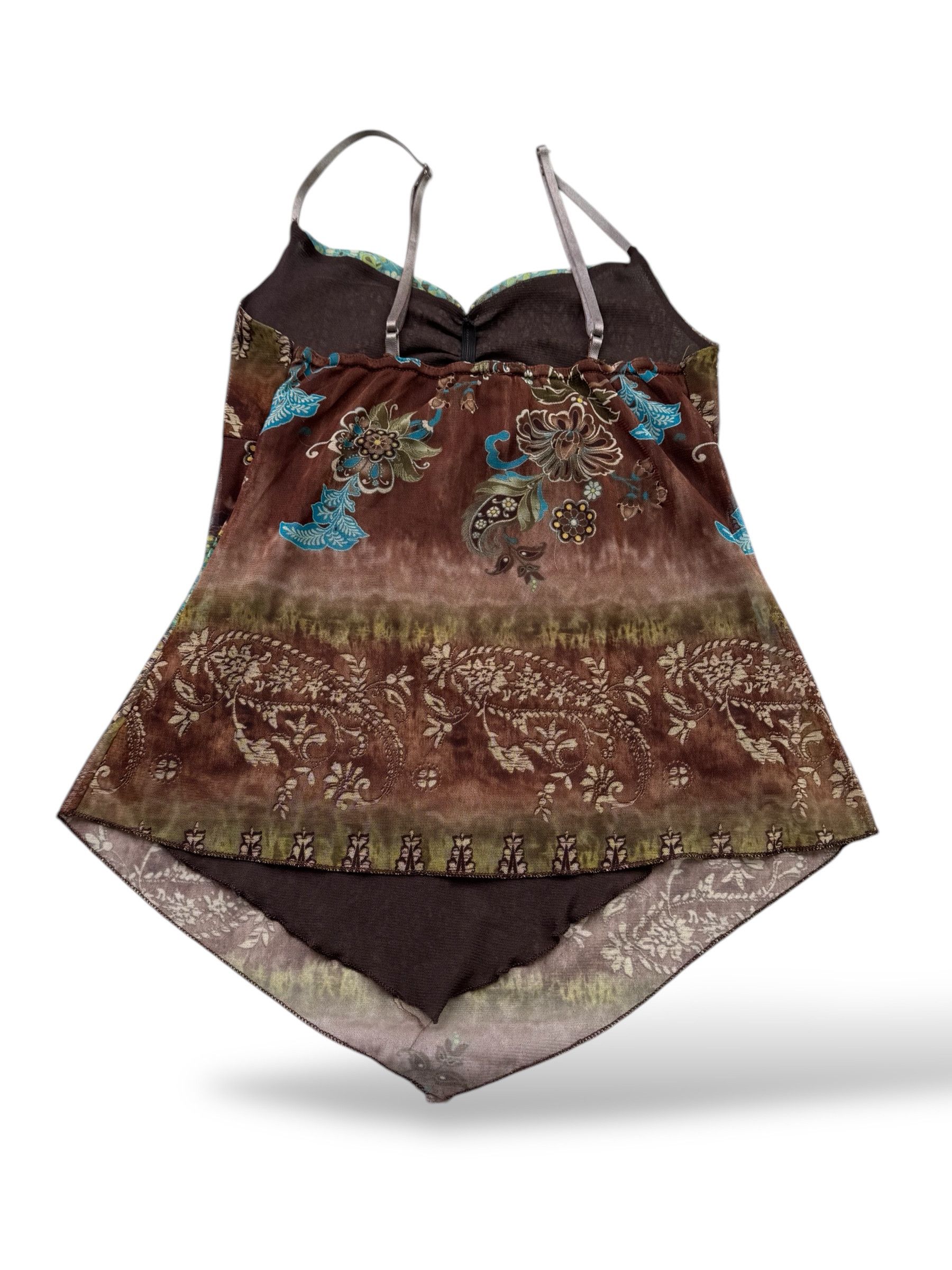Japanese Brand Vintage Tank Top W191(V9) Size XS / US 0-2 / IT 36-38 - 3 Thumbnail