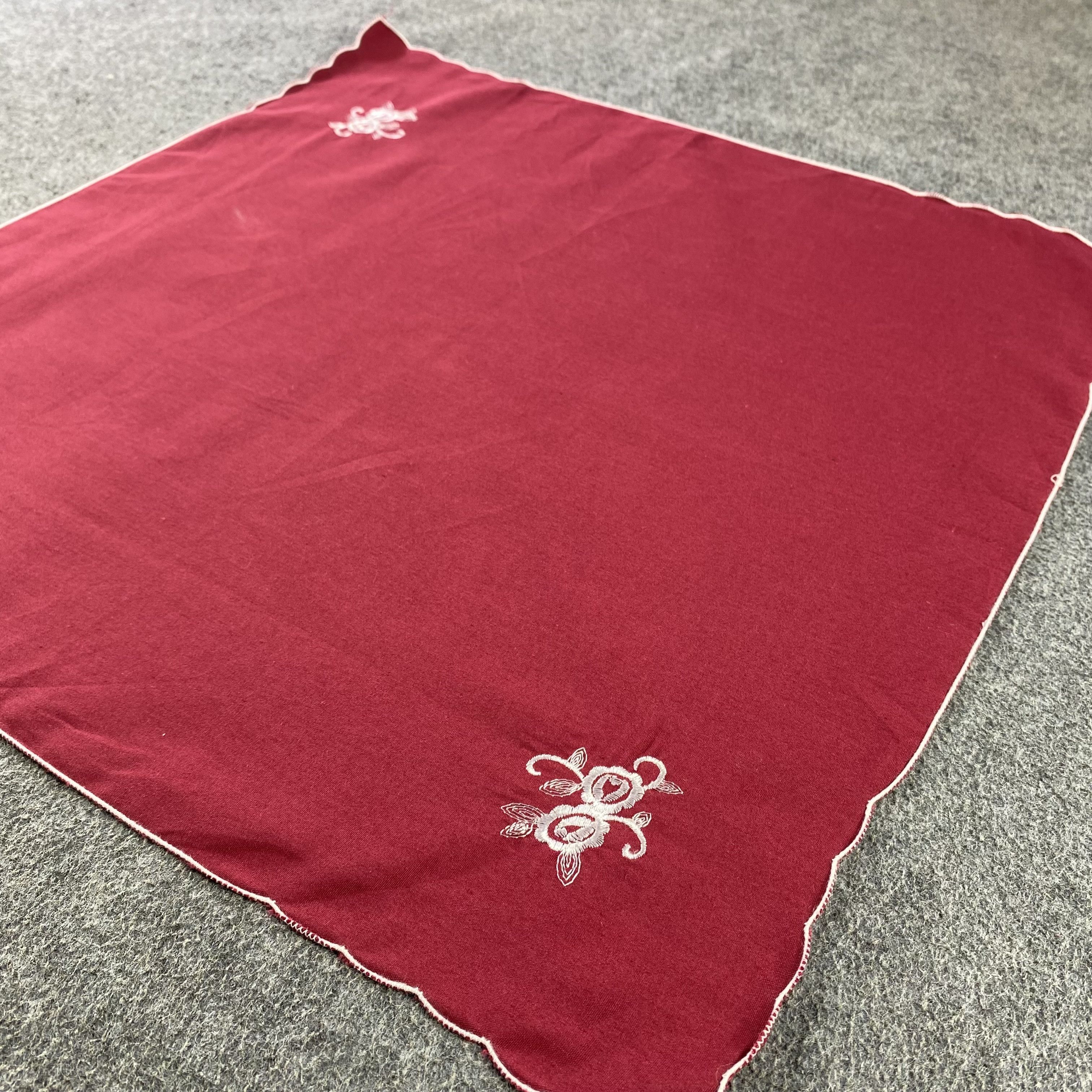 Vintage Handkerchief/Neckerchief/Bandana HC867 Size ONE SIZE - 2 Thumbnail
