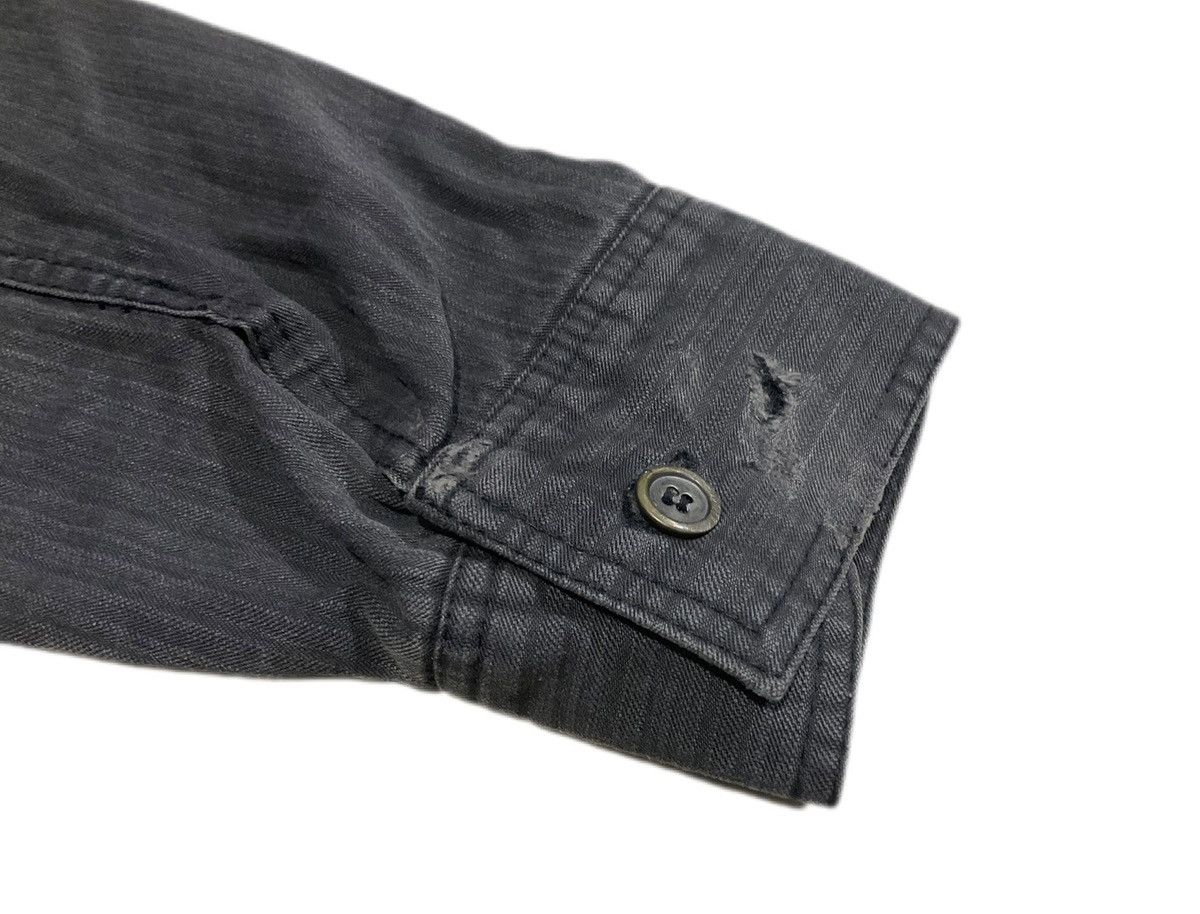 Hysteric Glamour × If Six Was Nine × Japanese Brand 🔥Sick Y2K Goa Eyelet Shirt Size US S / EU 44-46 / 1 - 7 Thumbnail