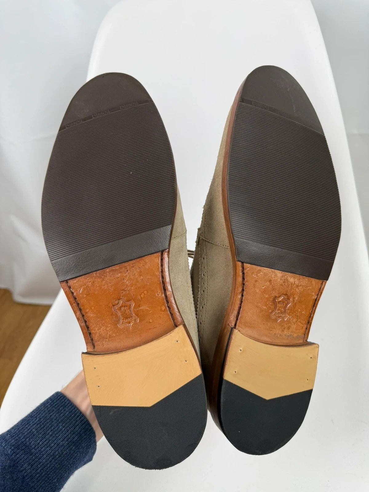 Clarks Clarks Craftmaster Suede Derby Shoes Brogue size UK9.5 Size US 10.5 / EU 43-44 - 7 Thumbnail