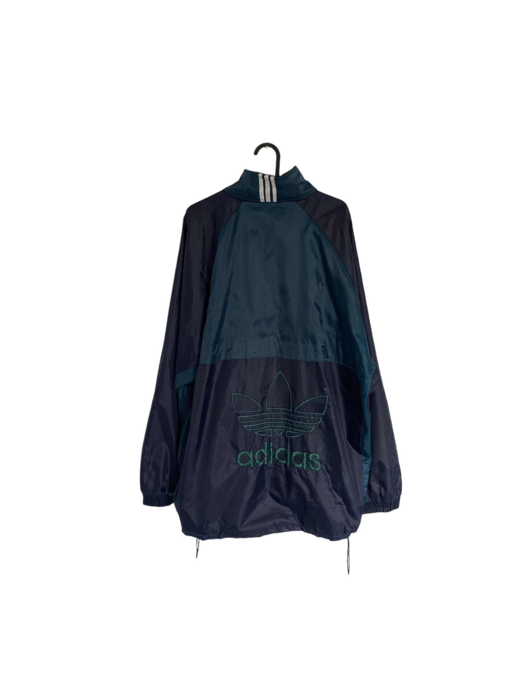 Adidas × Vintage 80s' Adidas vintage raincoat, light jacket Size US L / EU 52-54 / 3 - 3 Thumbnail