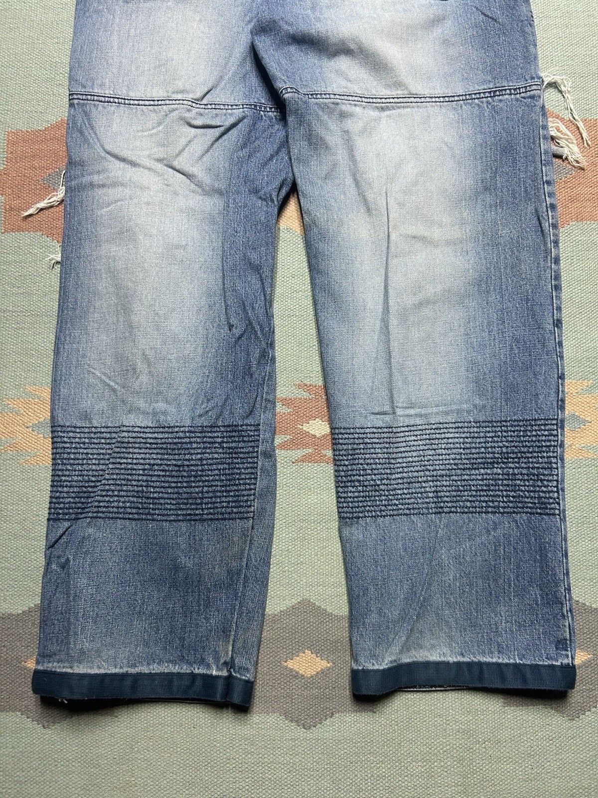Vintage y2k baggy jeans Johnny blaze distressed wide patched 38x32 Size US 38 / EU 54 - 8 Thumbnail