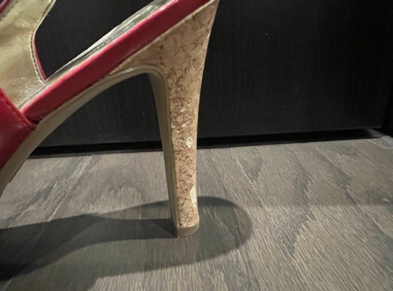Other Red and Gold No Boundaries High Heel Shoes Size US 10 / IT 40 - 5 Thumbnail