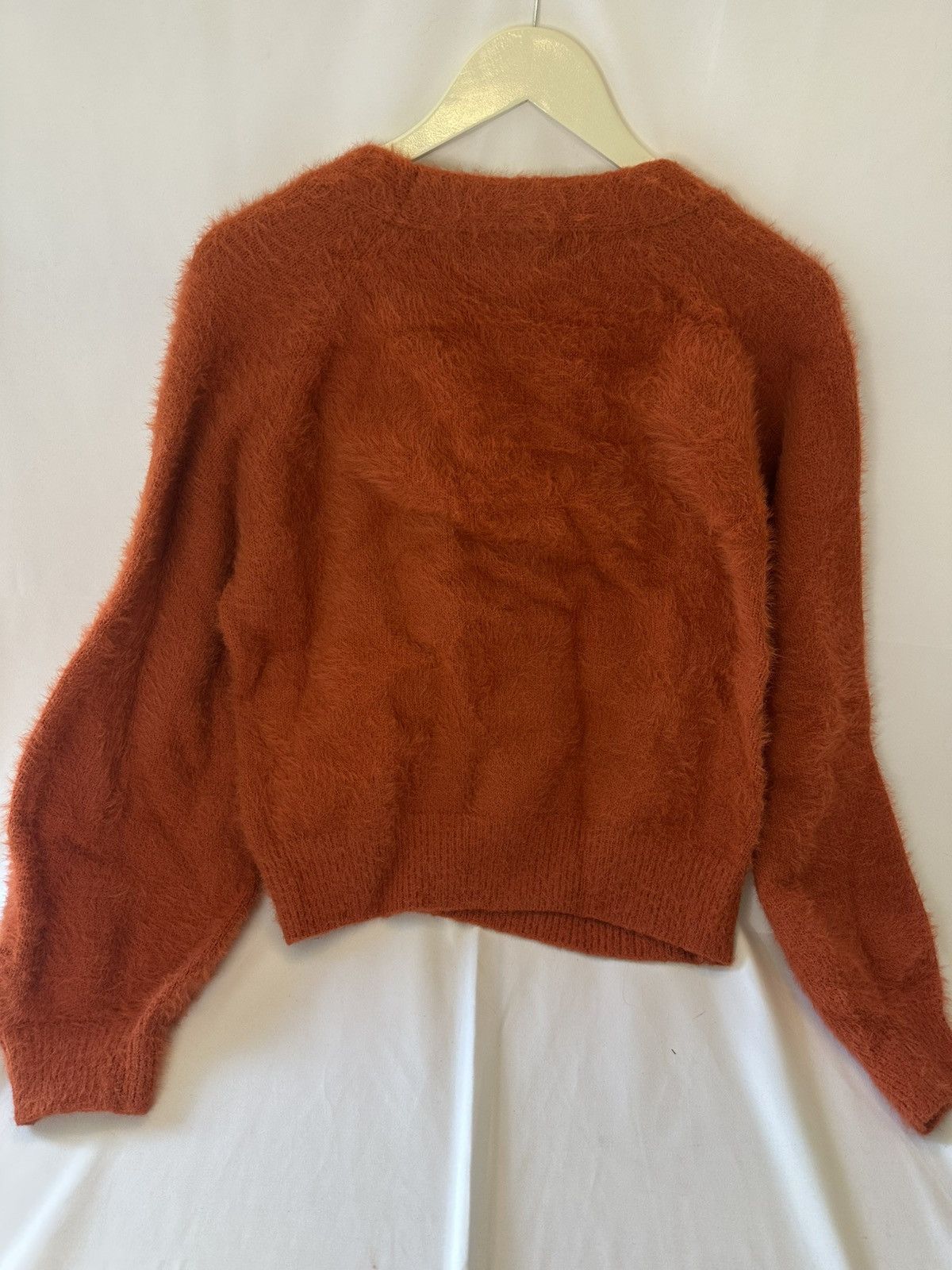 Other TRUTH by REPUBLIC FUZZY CARDIGAN SWEATER WOMEN’S SIZE L Size L / US 10 / IT 46 - 3 Thumbnail