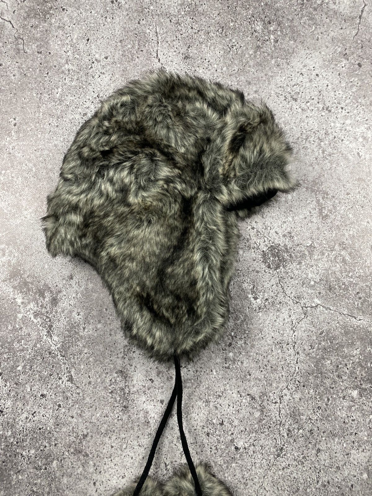 Japanese Brand × Vintage Y2K Faux Fur Ushanka Vintage Fuzzy Warm Trapper Hat Size ONE SIZE - 4 Thumbnail