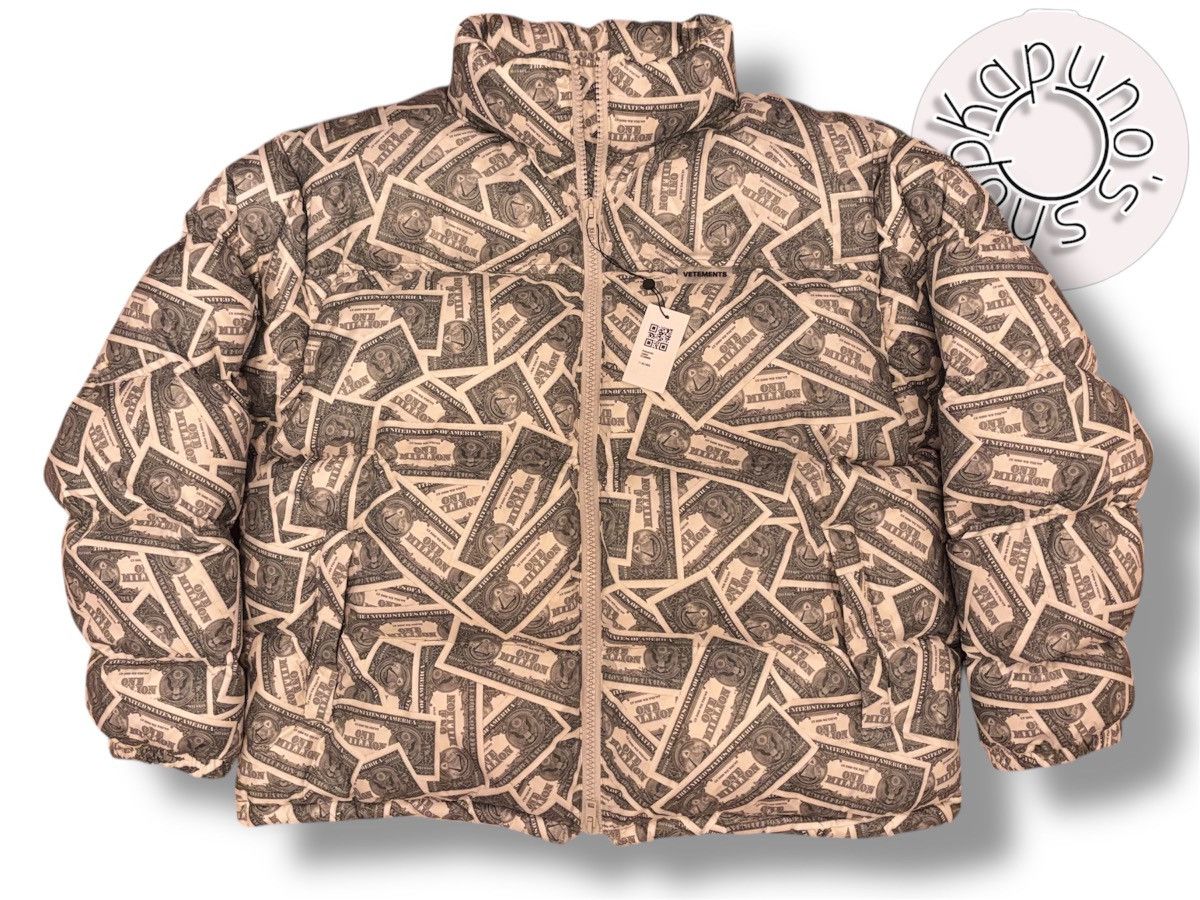 Vetements Vetements Million Dollar Puffer Jacket Size US S / EU 44-46 / 1 - 1 Thumbnail