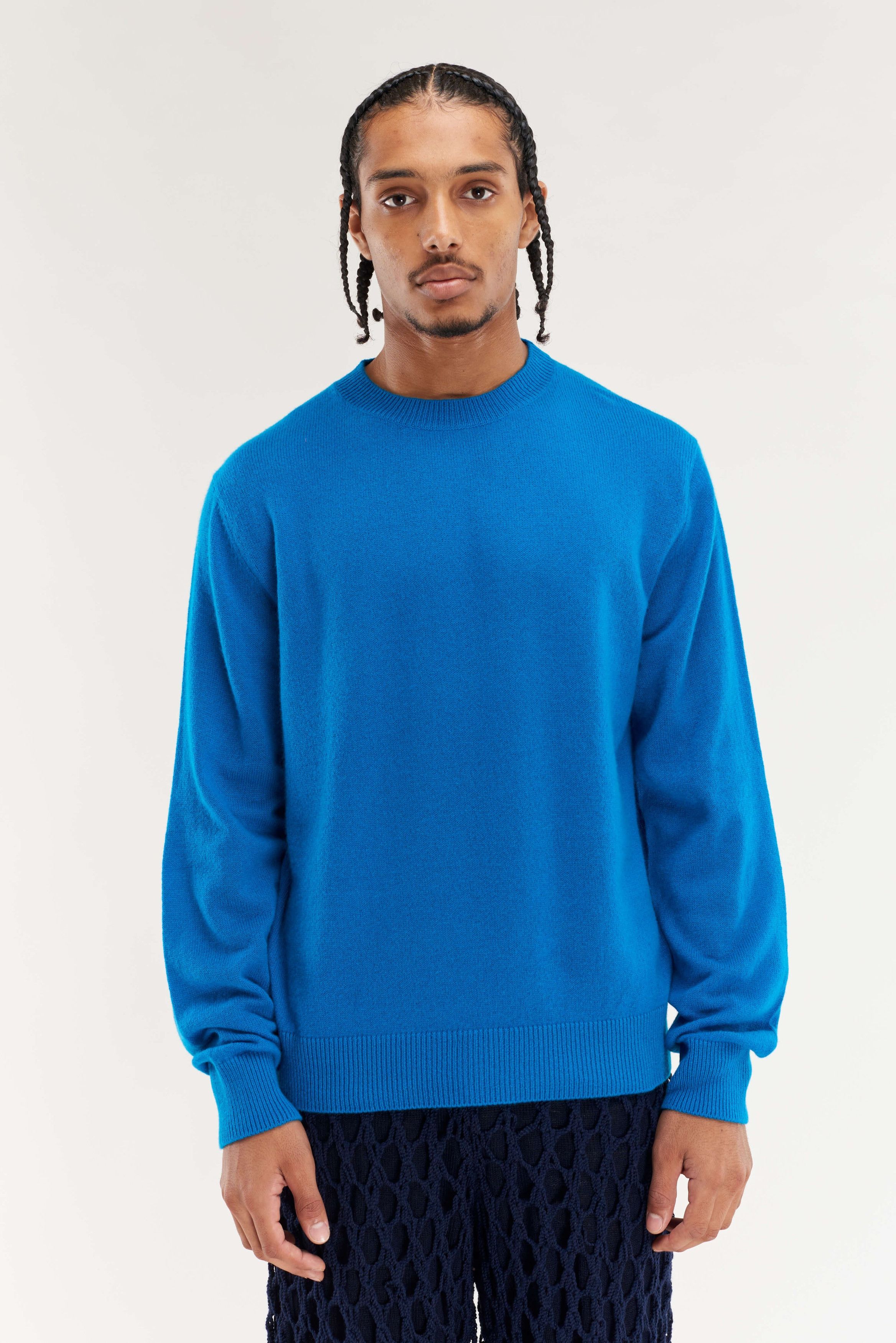 The Elder Statesman $1015 The Elder Statesman Tranquility Crew Cashmere Sweater Size US XXL / EU 58 / 5 - 4 Thumbnail