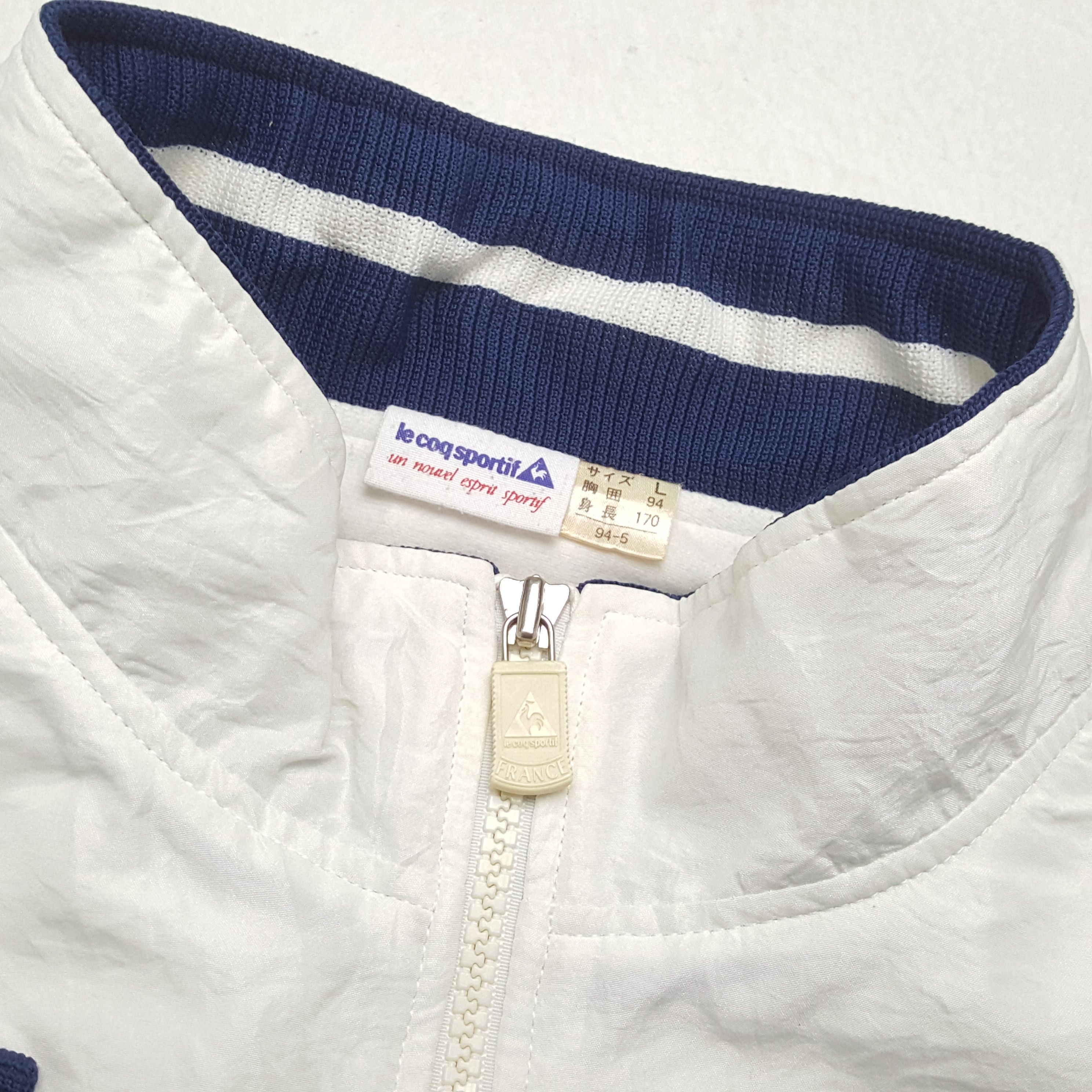 Le Coq Sportif × Vintage Vintage LE COQ SPORTIF FRANCE Sportswear Windbreaker Jacket Size US L / EU 52-54 / 3 - 10 Thumbnail