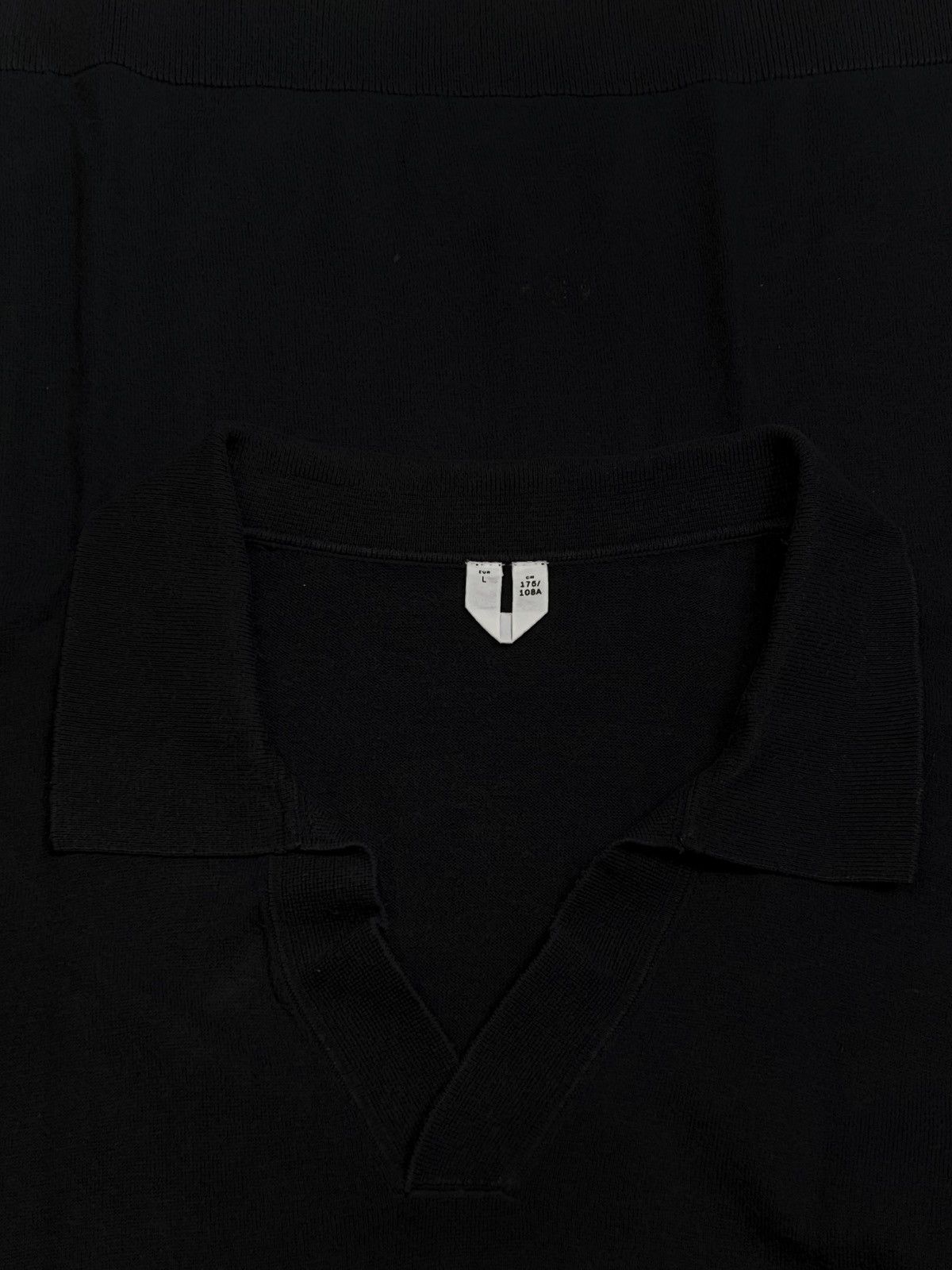 Arket Arket Cotton Linen Ribbed Collar Polo Shirt Size US L / EU 52-54 / 3 - 6 Thumbnail