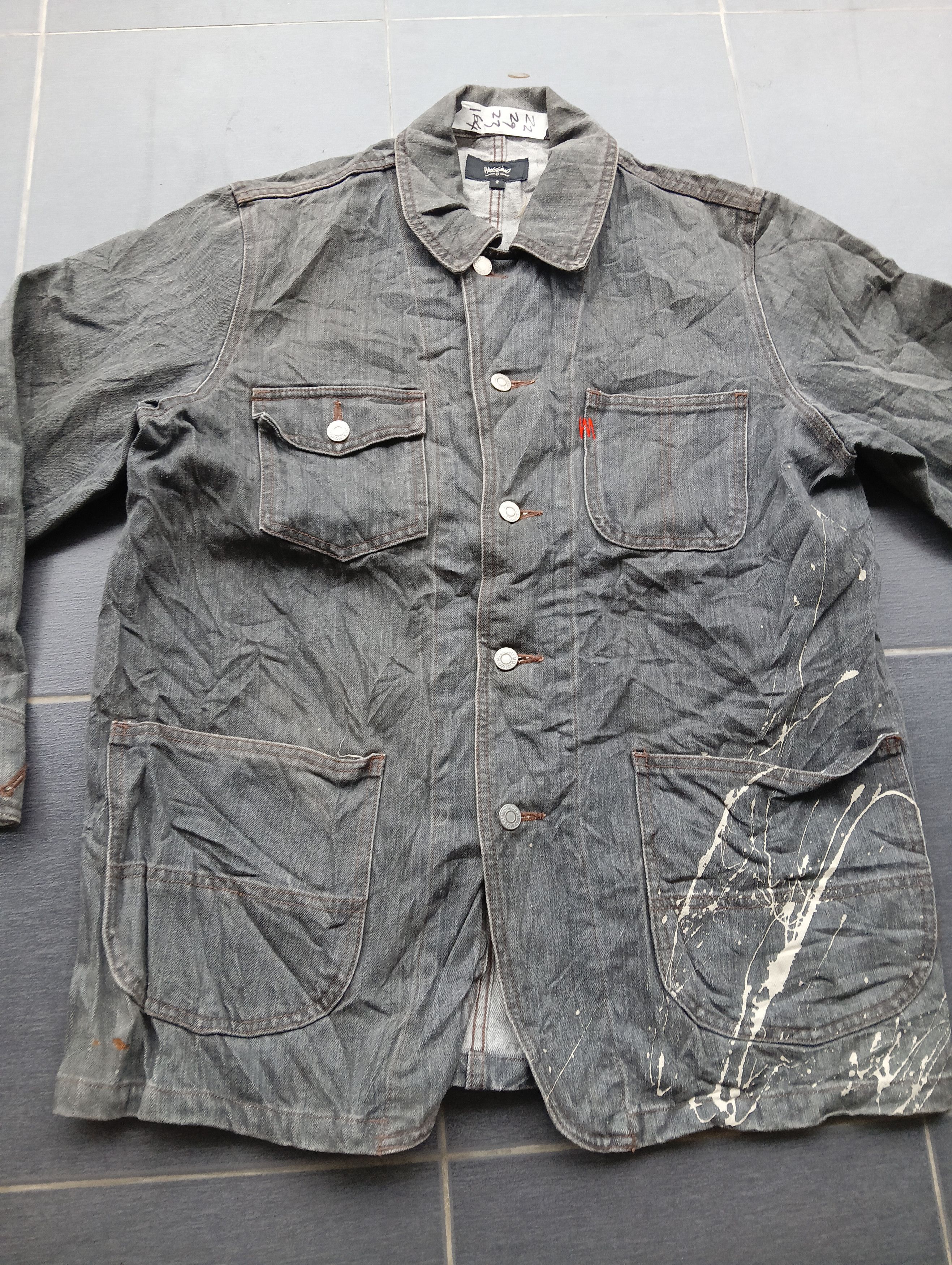 Mossimo mossimo jacket 4 pocket art design Size US L / EU 52-54 / 3 - 2 Thumbnail