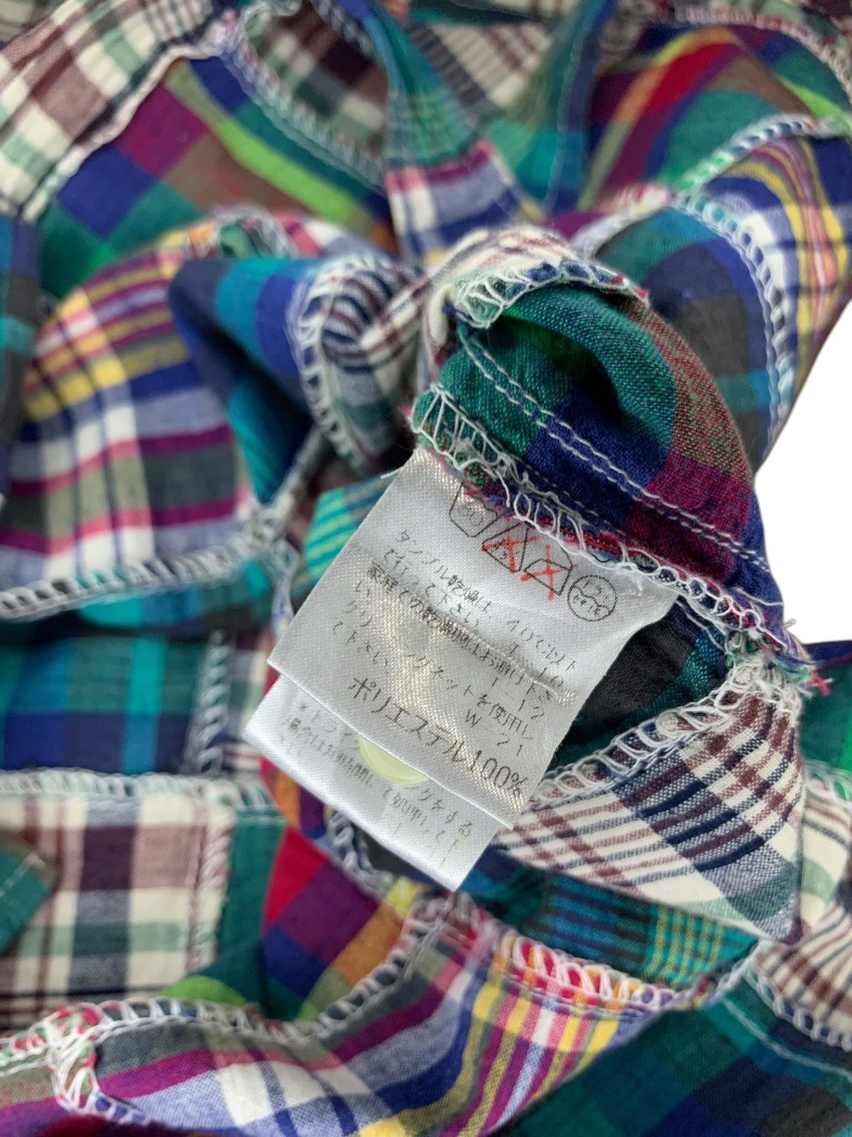 Yohji Yamamoto 2000s ISSEY MIYAKE patchwork western shirt Size US M / EU 48-50 / 2 - 8 Thumbnail