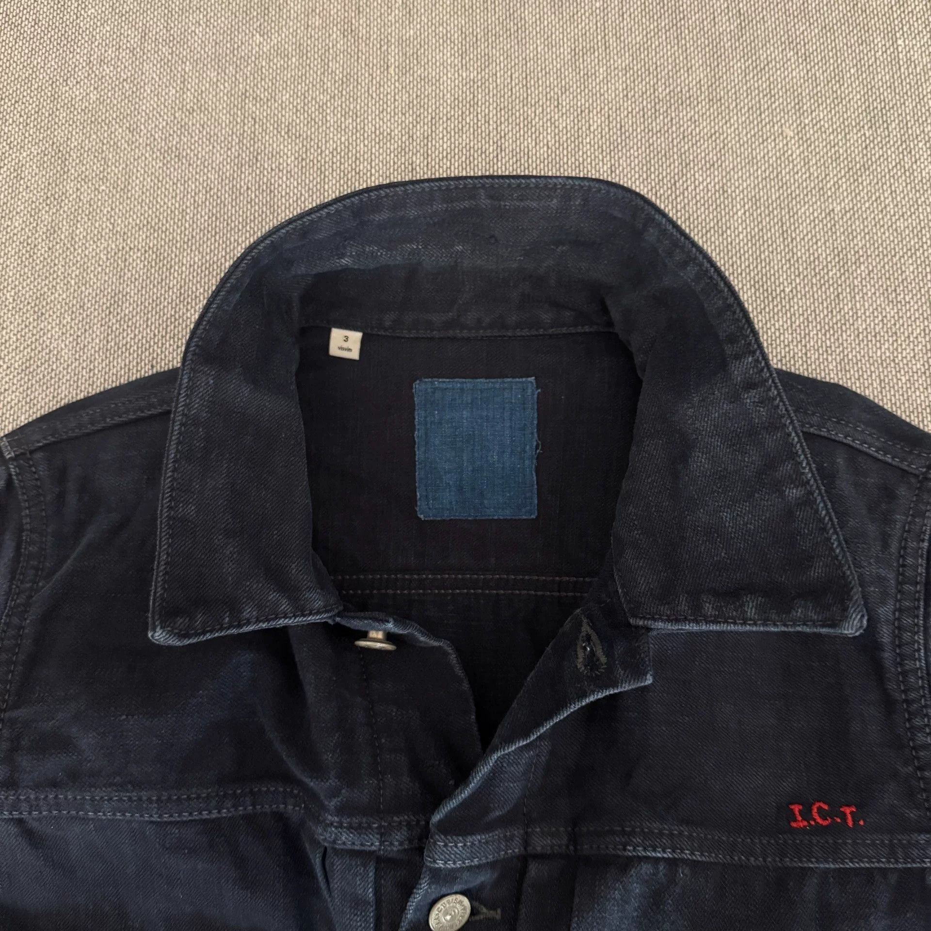 Visvim Visvim101 ICT Natural Dye Denim Jacket Size US M / EU 48-50 / 2 - 3 Thumbnail