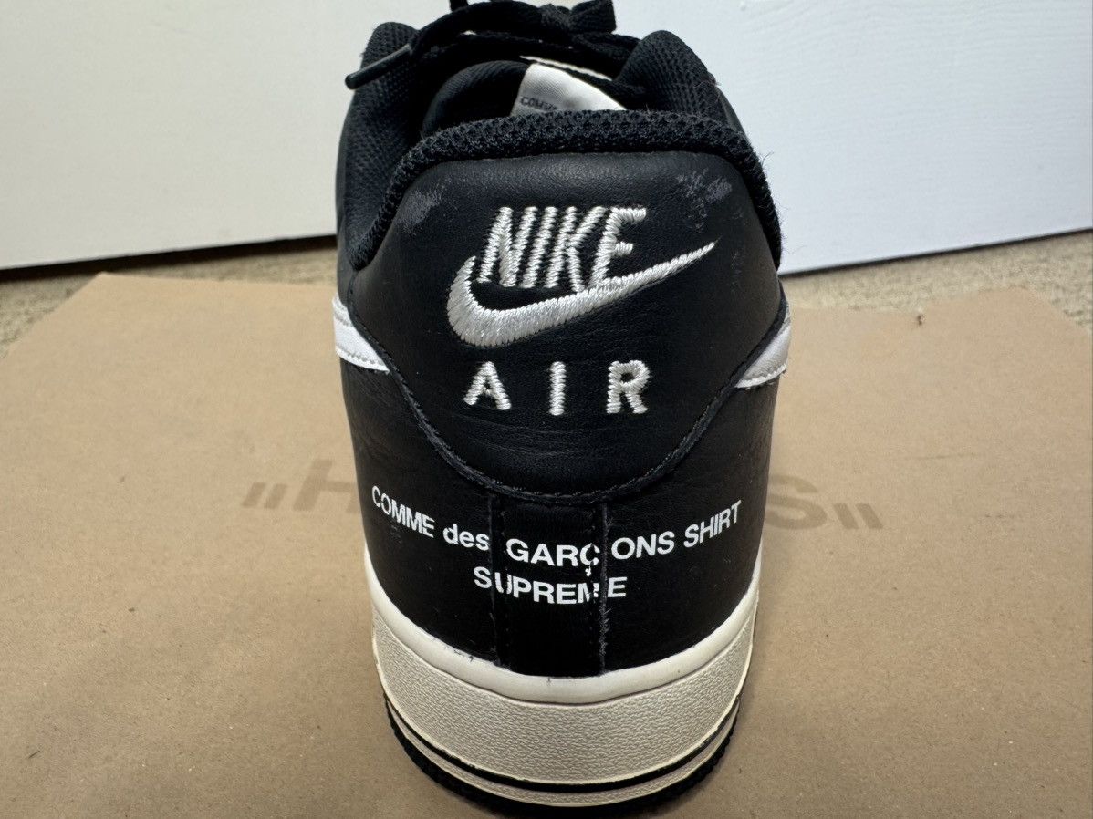 Comme des Garcons SHIRT × Nike × Supreme Nike Air force 1 Supreme x CDG Size US 11.5 / EU 44-45 - 6 Thumbnail