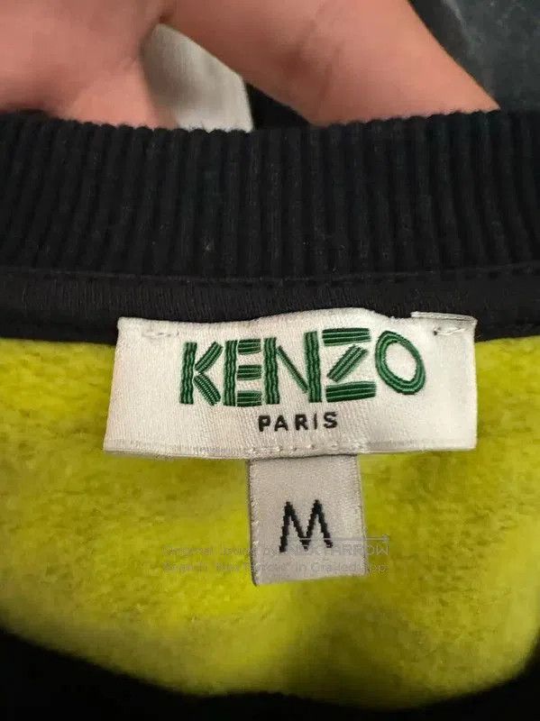 Kenzo KENZO Colorful Striped Cotton Embroidered Sweatshirt . Size S / US 4 / IT 40 - 4 Thumbnail