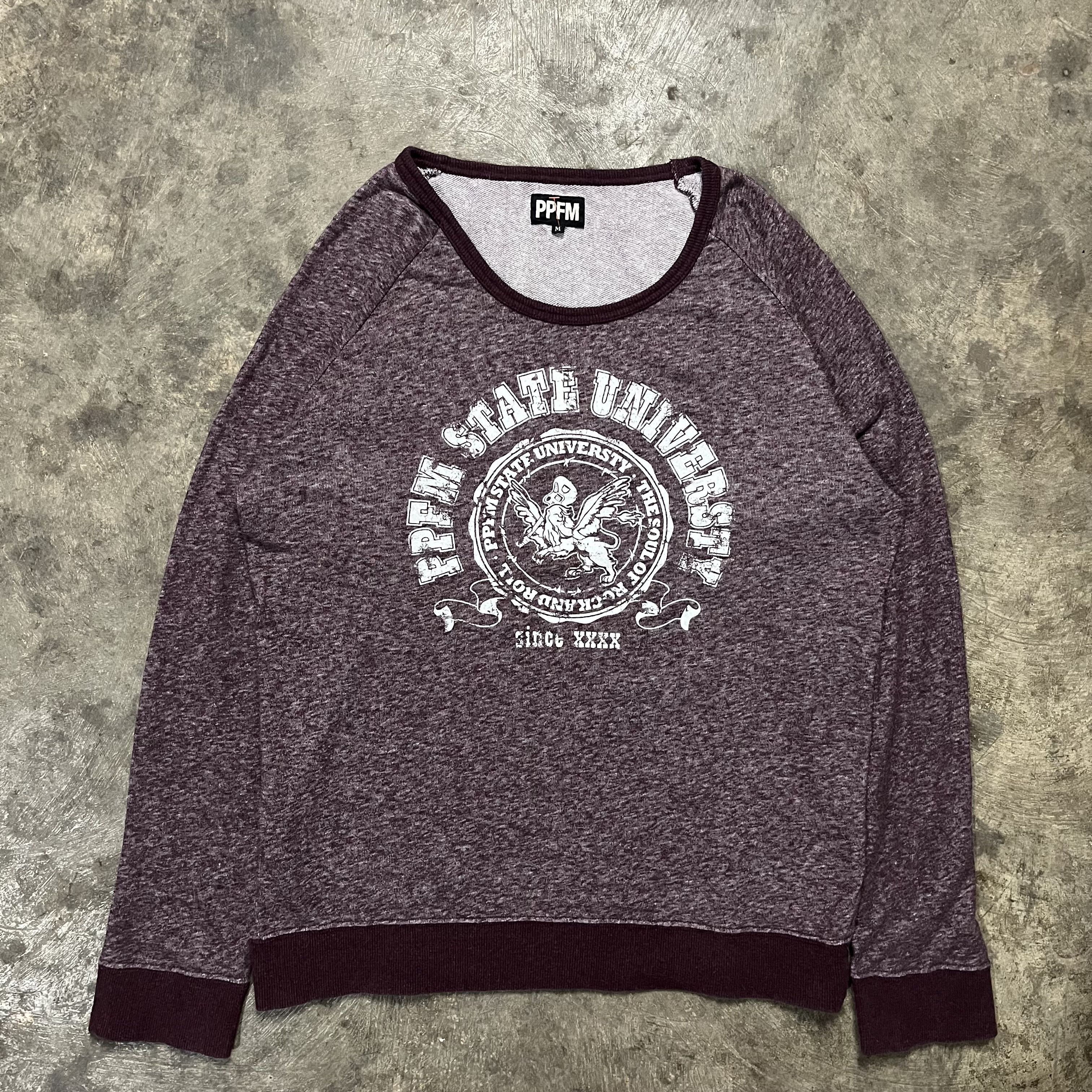 Japanese Brand × PPFM Crewneck ppfm state university Size US M / EU 48-50 / 2 - 1 Thumbnail