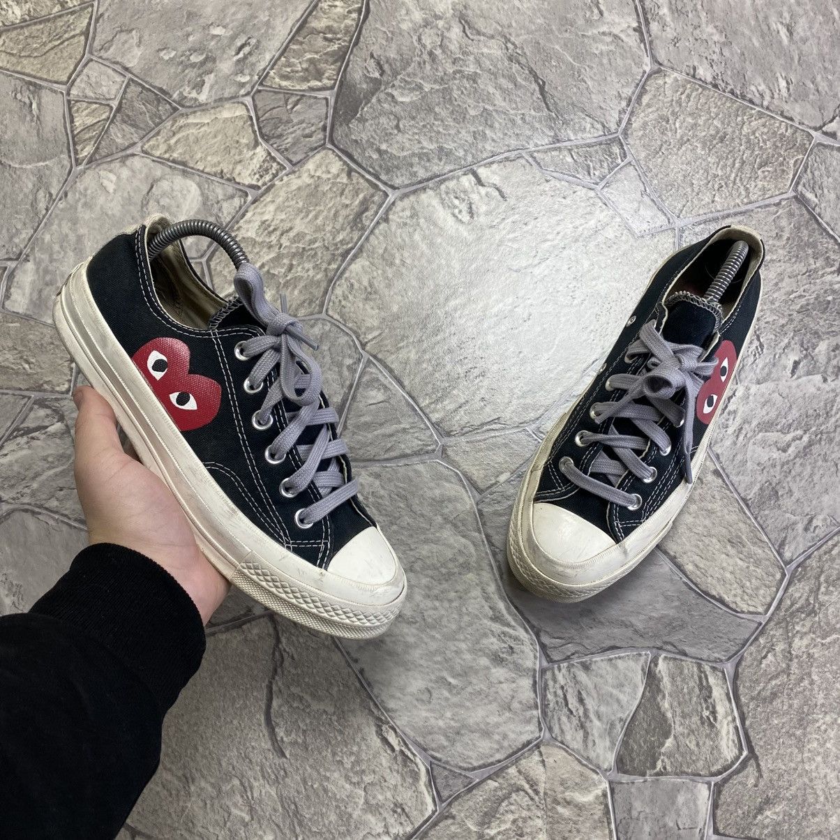 Comme des Garcons Comme des Garcons Play Converse Low Top Shoes Size US 6 / EU 39 - 1 Thumbnail