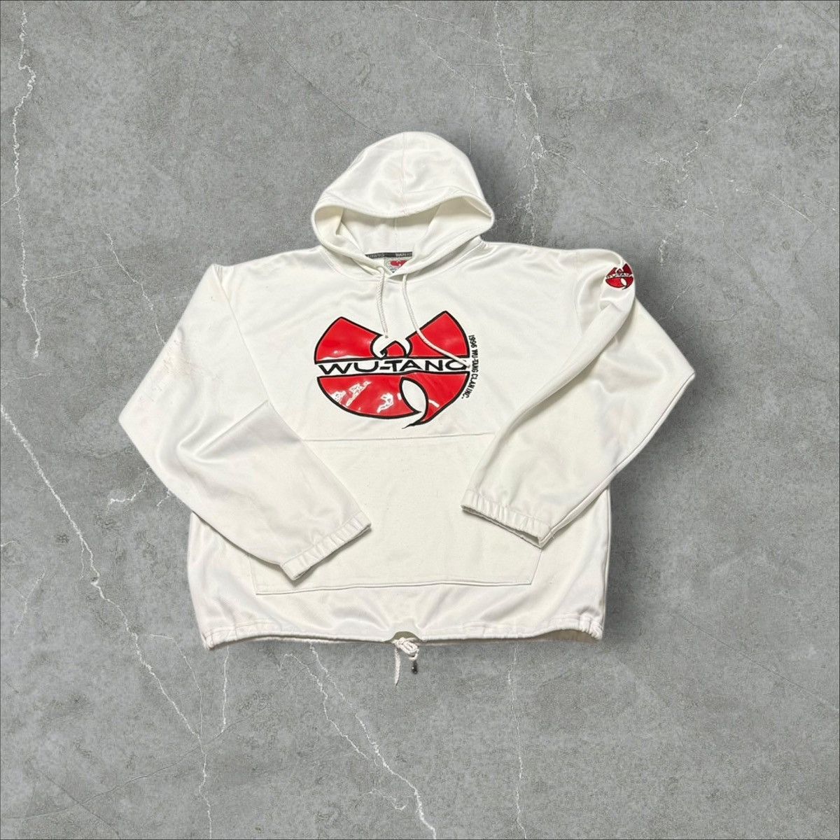 White wu tang hoodie sale