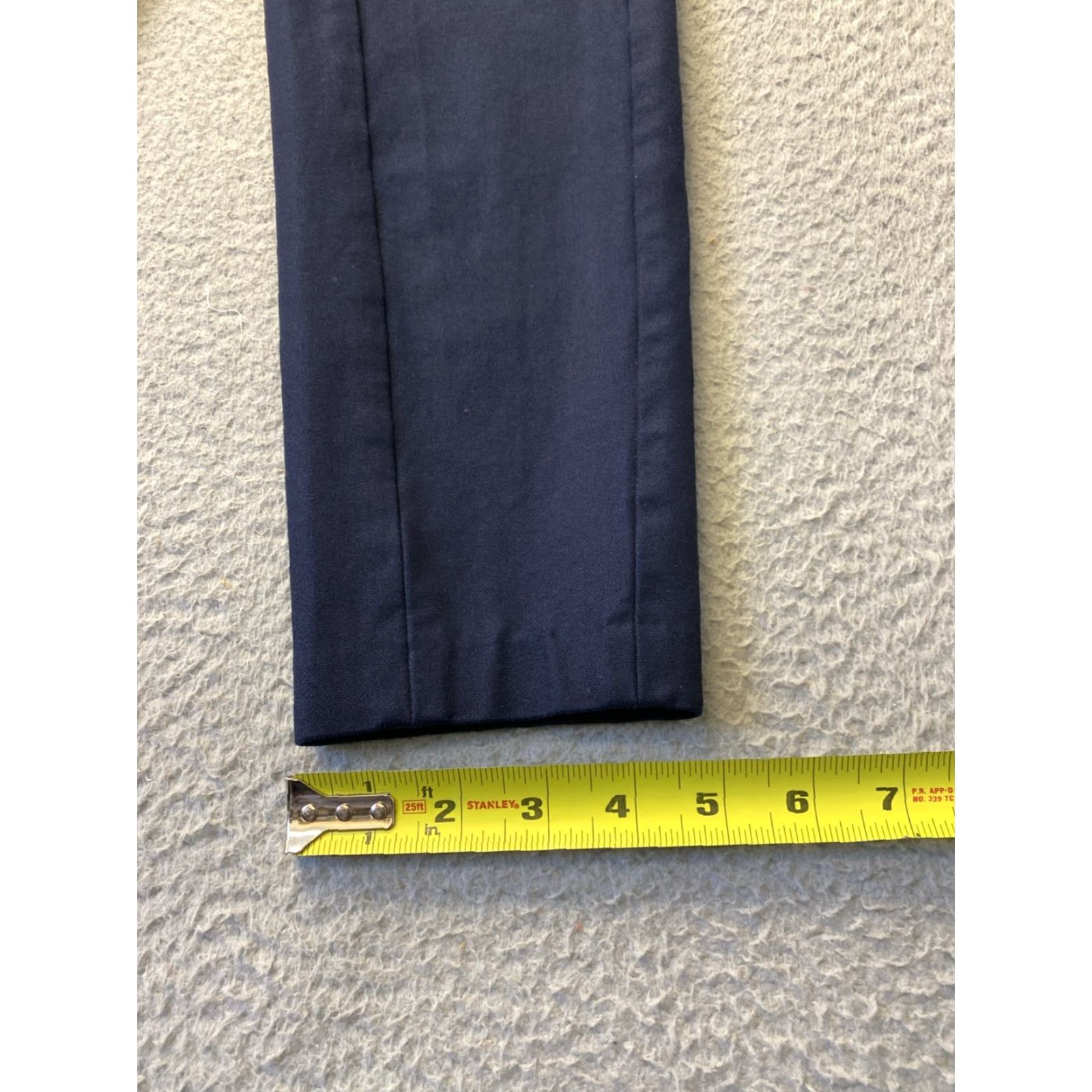 Banana Republic Banana Republic Devon Pants Women 6 Navy High Rise Office Career Dress Pants City Preppy Womens Size 28" / US 6 / IT 42 - 4 Thumbnail