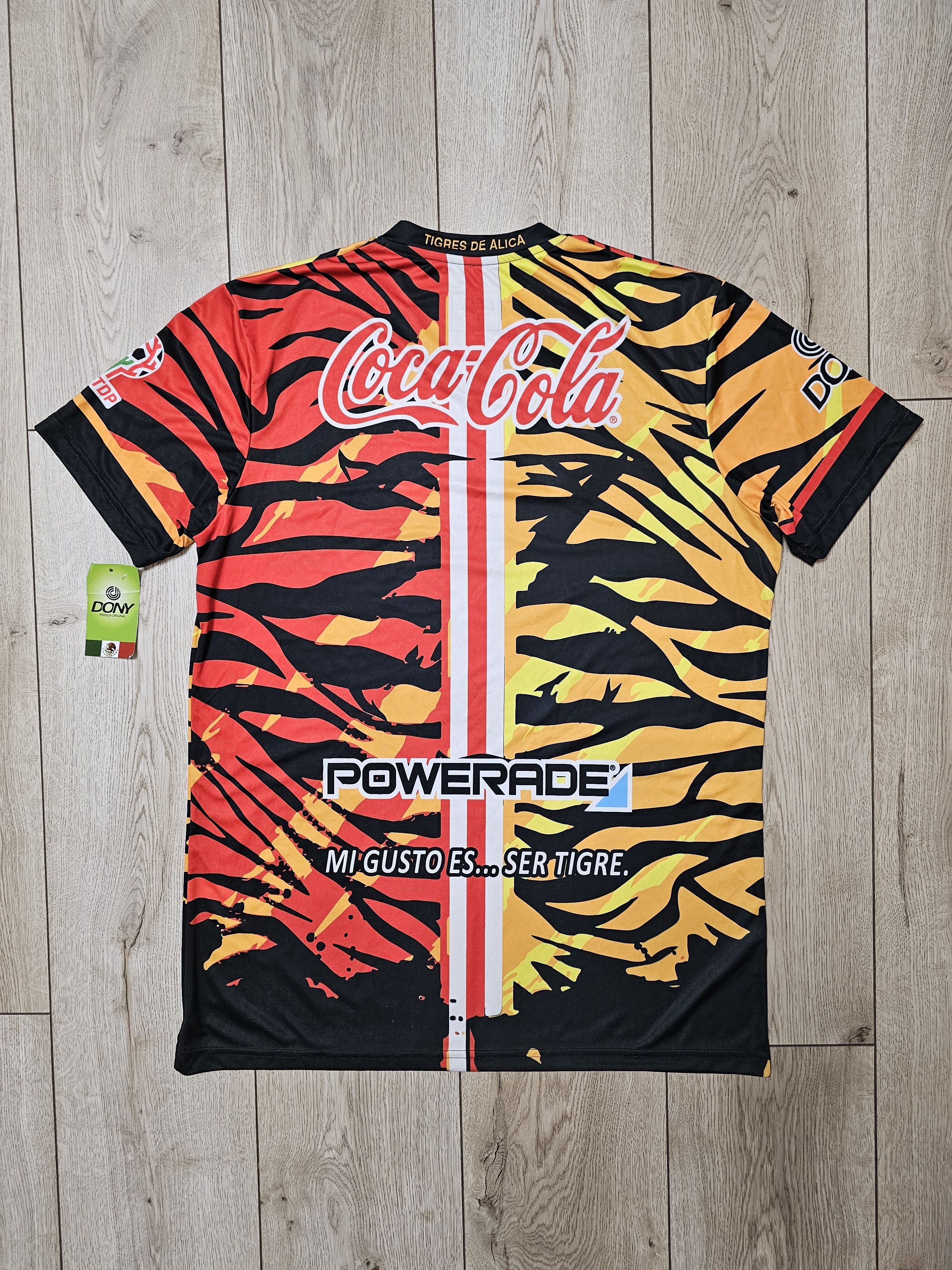 All Sport TIGERS DE ALICA 2023 FOOTBALL SHIRT MEXICO SOCCER JERSEY Size US L / EU 52-54 / 3 - 2 Thumbnail