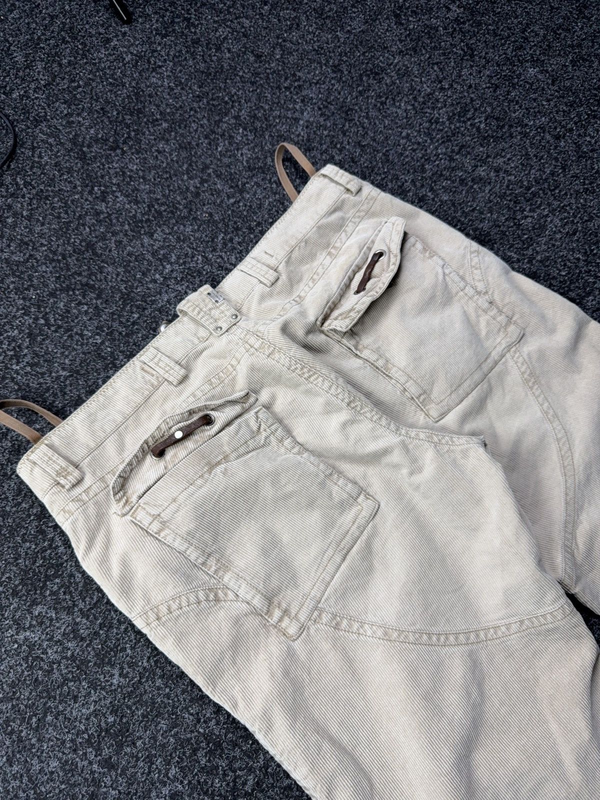 Japanese Brand Wisdom WSF Corduroy Utility Cargo Pants Military Techwear Size US 38 / EU 54 - 15 Thumbnail