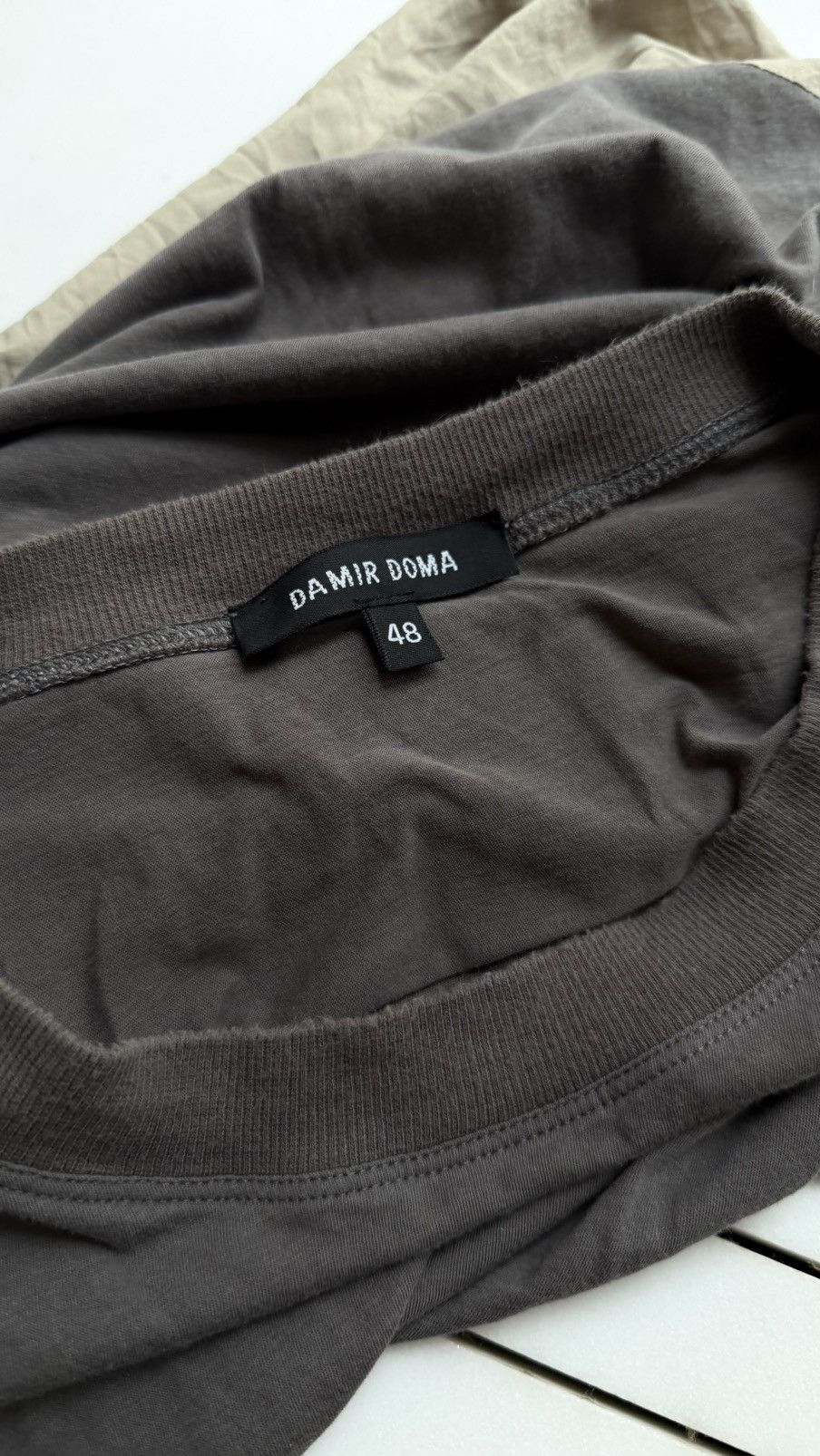 Damir Doma Damir Doma Sleeveless Panel Tank Tee 48 Size US L / EU 52-54 / 3 - 4 Thumbnail