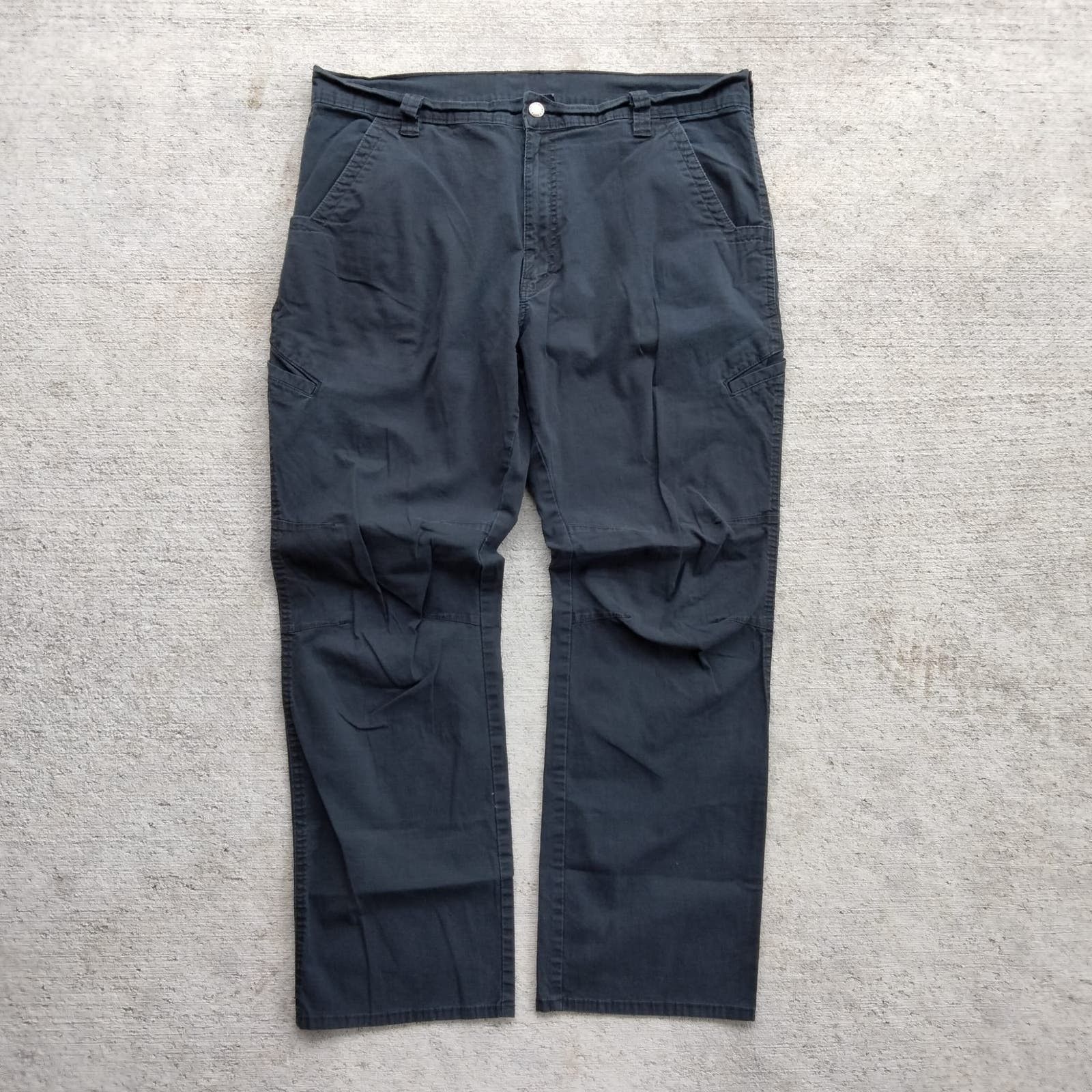 Vintage Dickies Washed Black Lightweight Carpenter Pants | Grailed