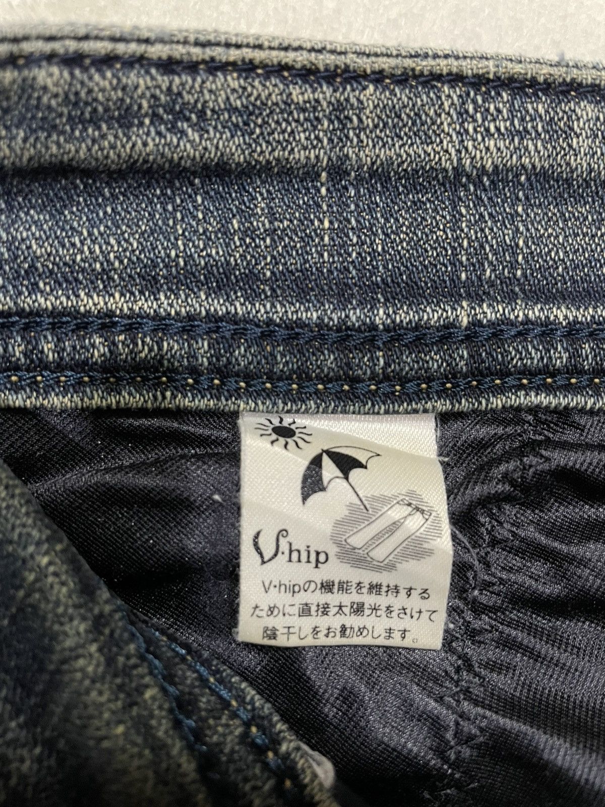 Japanese Brand Vintage Something Edwin Boot Cut Mudwash Denim Jeans Size US 30 / EU 46 - 9 Thumbnail