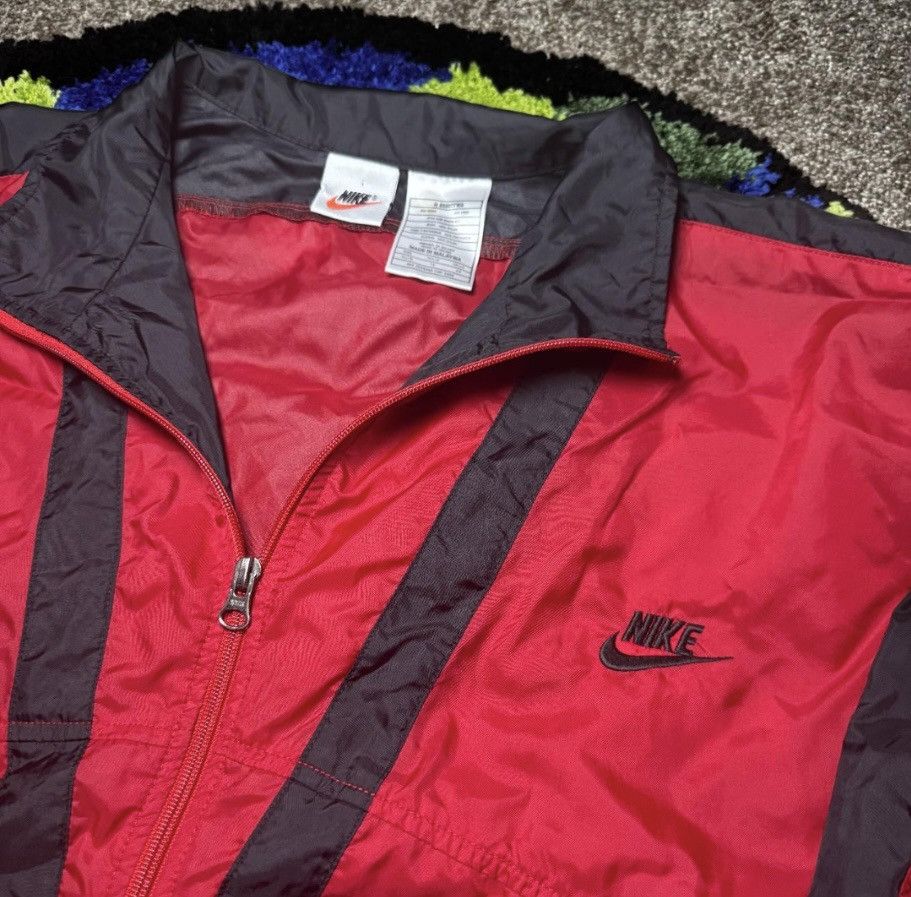 Nike RARE Thriller Style Nike Windbreaker Size US M / EU 48-50 / 2 - 2 Thumbnail
