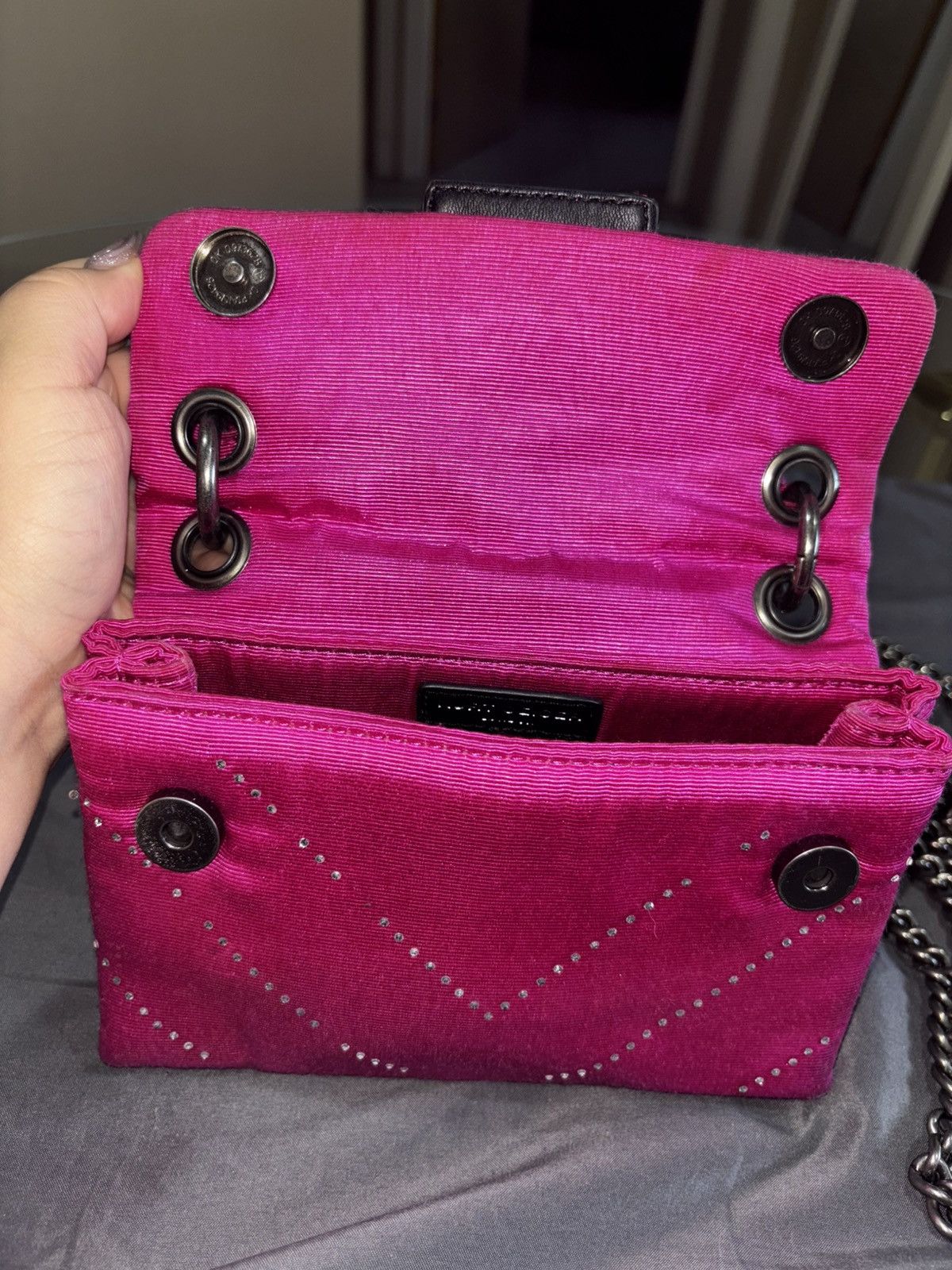 Kurt Geiger Kurt Geiger Pink and Rhinestones Size ONE SIZE - 4 Thumbnail