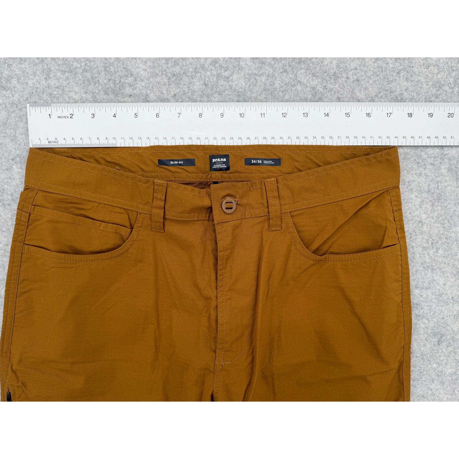 Prana NWT prAna Double Peak Antique Bronze Hiking Outdoor Pants Size US 34 / EU 50 - 8 Thumbnail