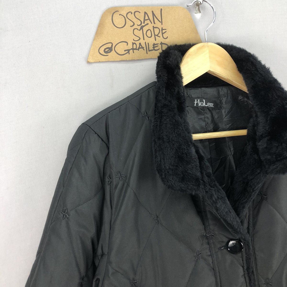 Japanese Brand Japanese Brand HoLee Faux Fur Quilted Puffer Jacket Size US L / EU 52-54 / 3 - 2 Thumbnail