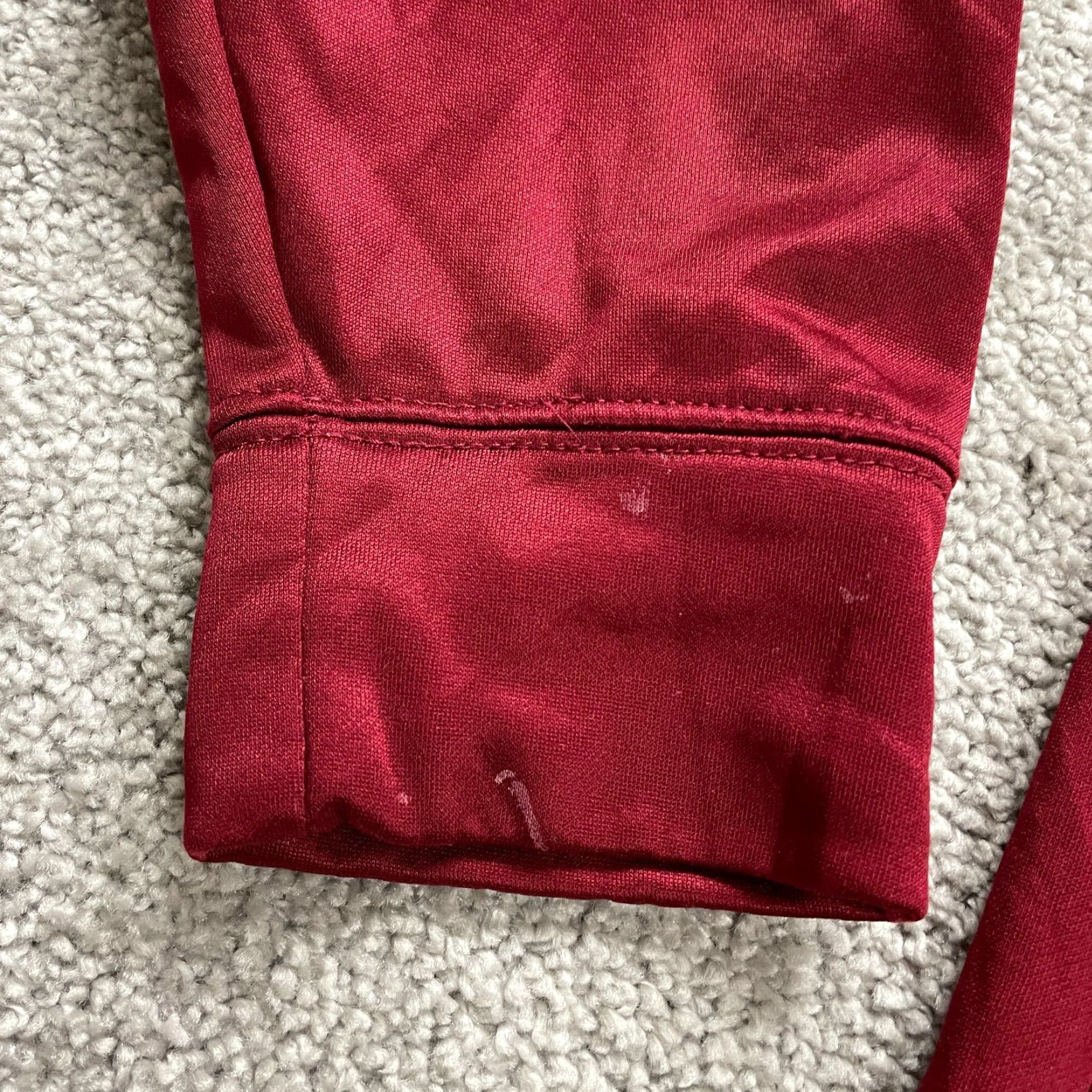 Augusta Sportswear Augusta Hoodie Pullover Men Medium Red Fleece Graphic Logo Football Hooded Sweatshirt Size US S / EU 44-46 / 1 - 6 Thumbnail