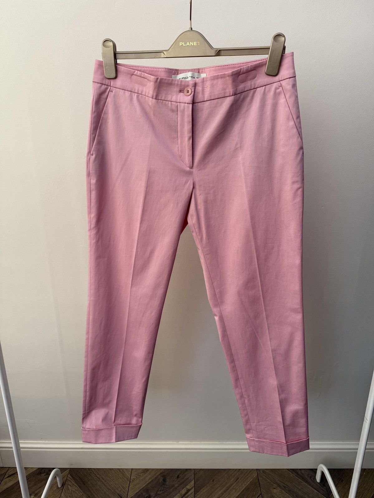 Etro Vintage Etro Luxury Pink Blazer Pants Suit Womens Size M / US 6-8 / IT 42-44 - 9 Thumbnail