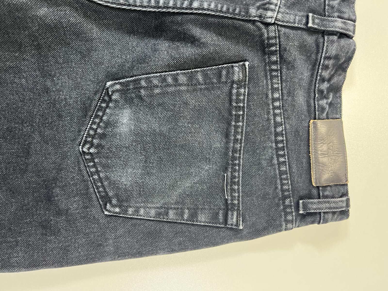 Other Vintage Nevada Black Denim Shorts 34 Size US 34 / EU 50 - 10 Thumbnail