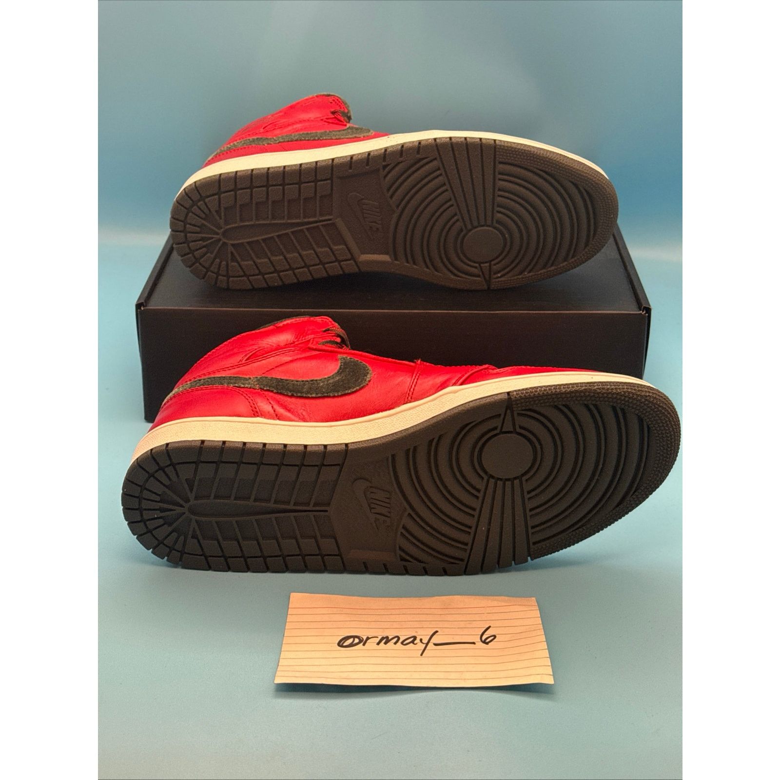 Jordan Brand Air Jordan 1 Retro Hi Premier 2008 Varsity Red m8.5 w10 Size US 8 / EU 41 - 7 Thumbnail