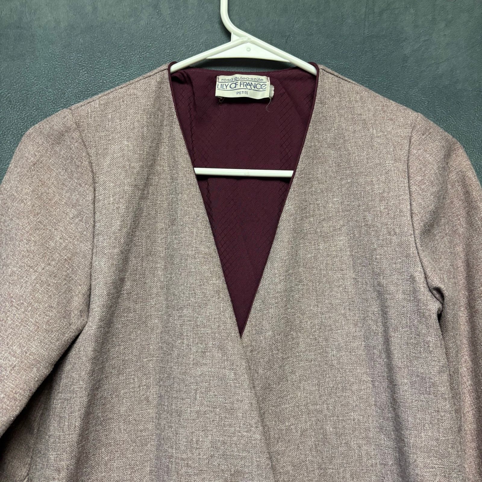 Other Vintage Lily of France Trench Coat USA Made Rosa Puleo-Szule Size S / US 4 / IT 40 - 8 Thumbnail