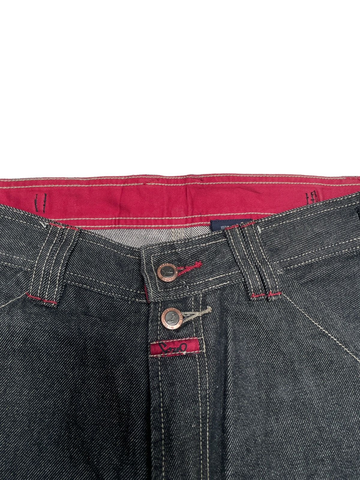 If Six Was Nine × Triple 5 Soul Rare Design Vintage Brand Triple 5 Soul Baggy Jeans 1990s Size US 32 / EU 48 - 10 Thumbnail