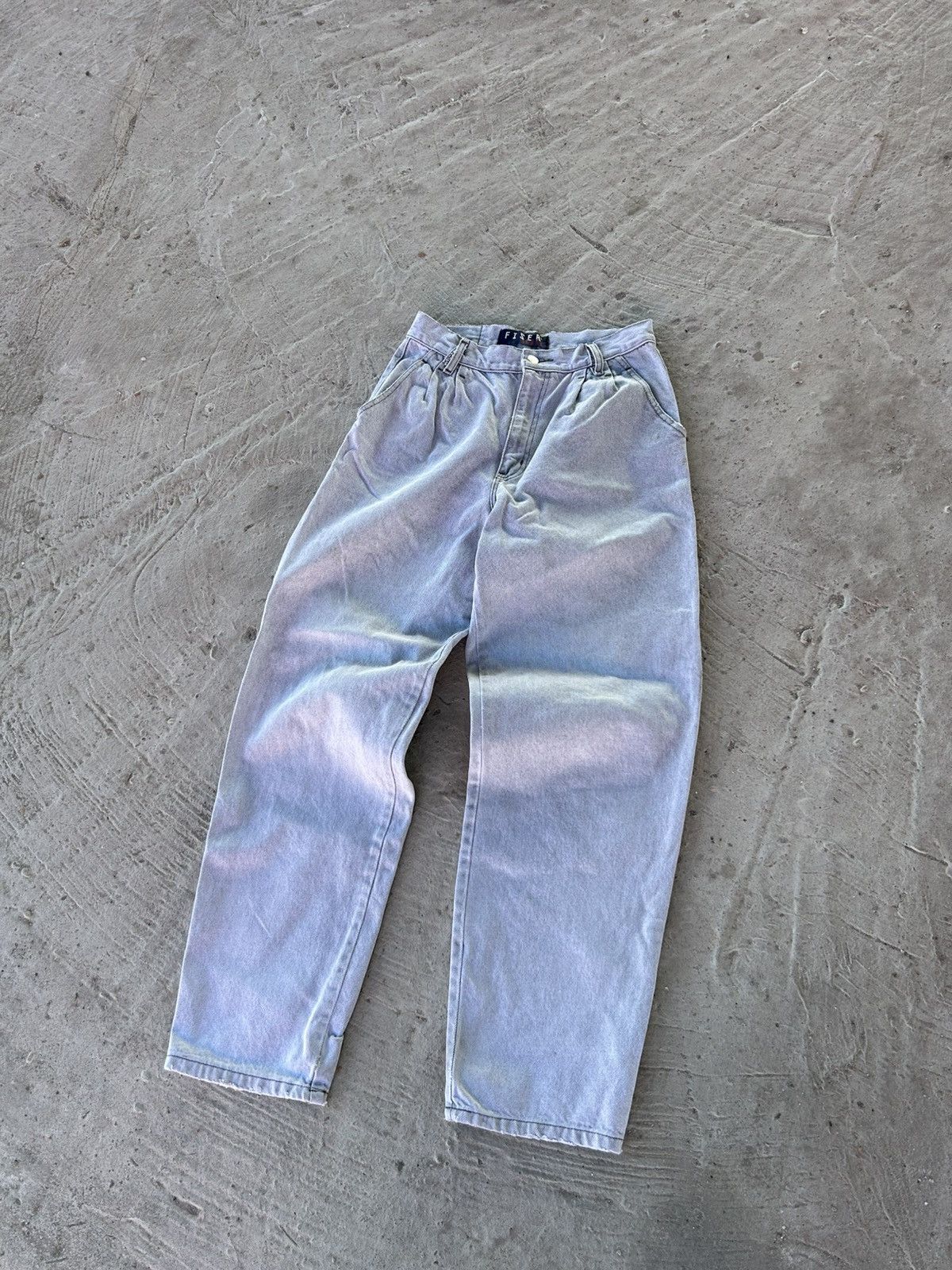 Jean × Vintage Vintage Light Blue Denim Jeans Size US 29 - 2 Thumbnail