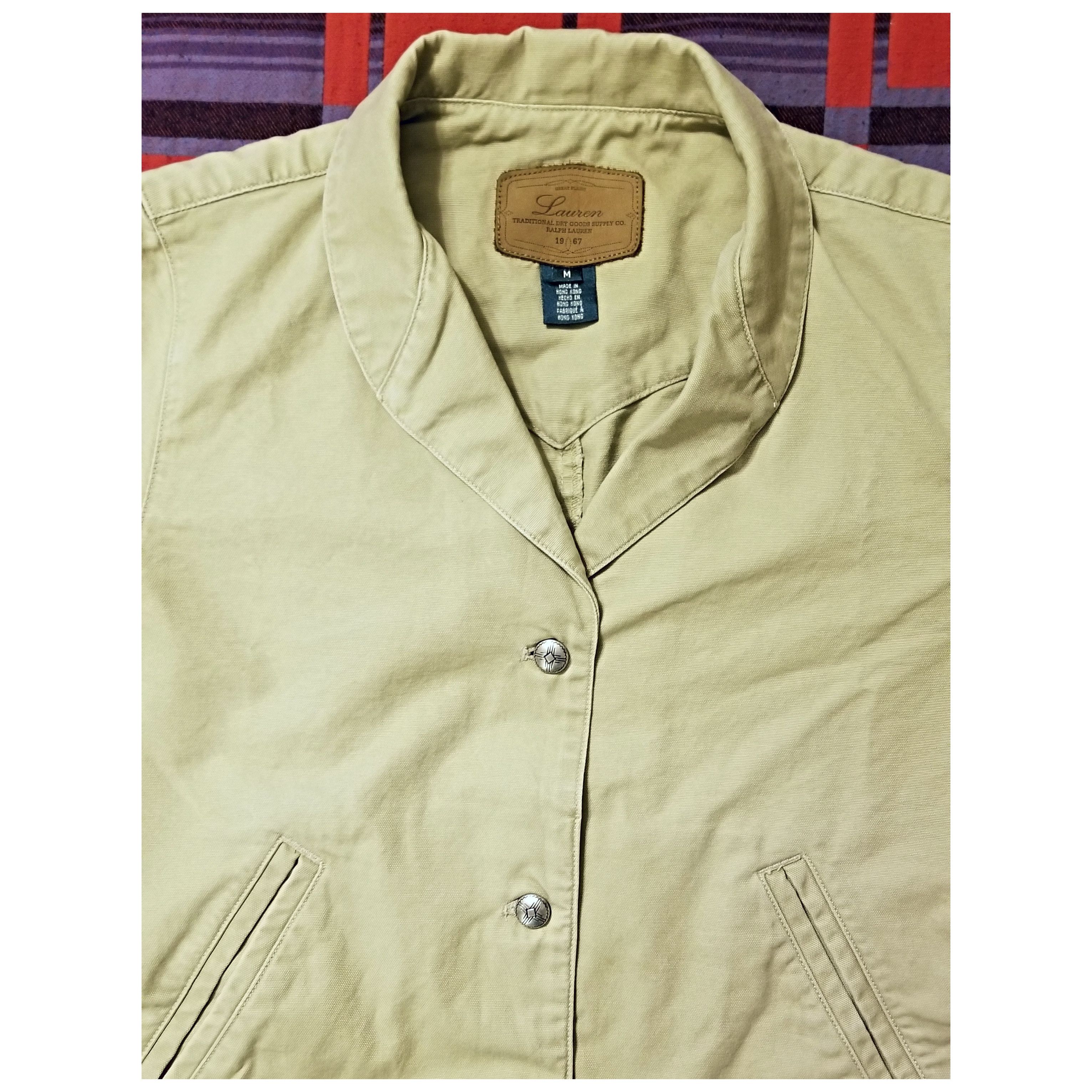Ralph Lauren RALPH LAUREN EMBROIDERED WESTERN CANVAS JACKET- SIZE MEDIUM Size M / US 6-8 / IT 42-44 - 5 Thumbnail