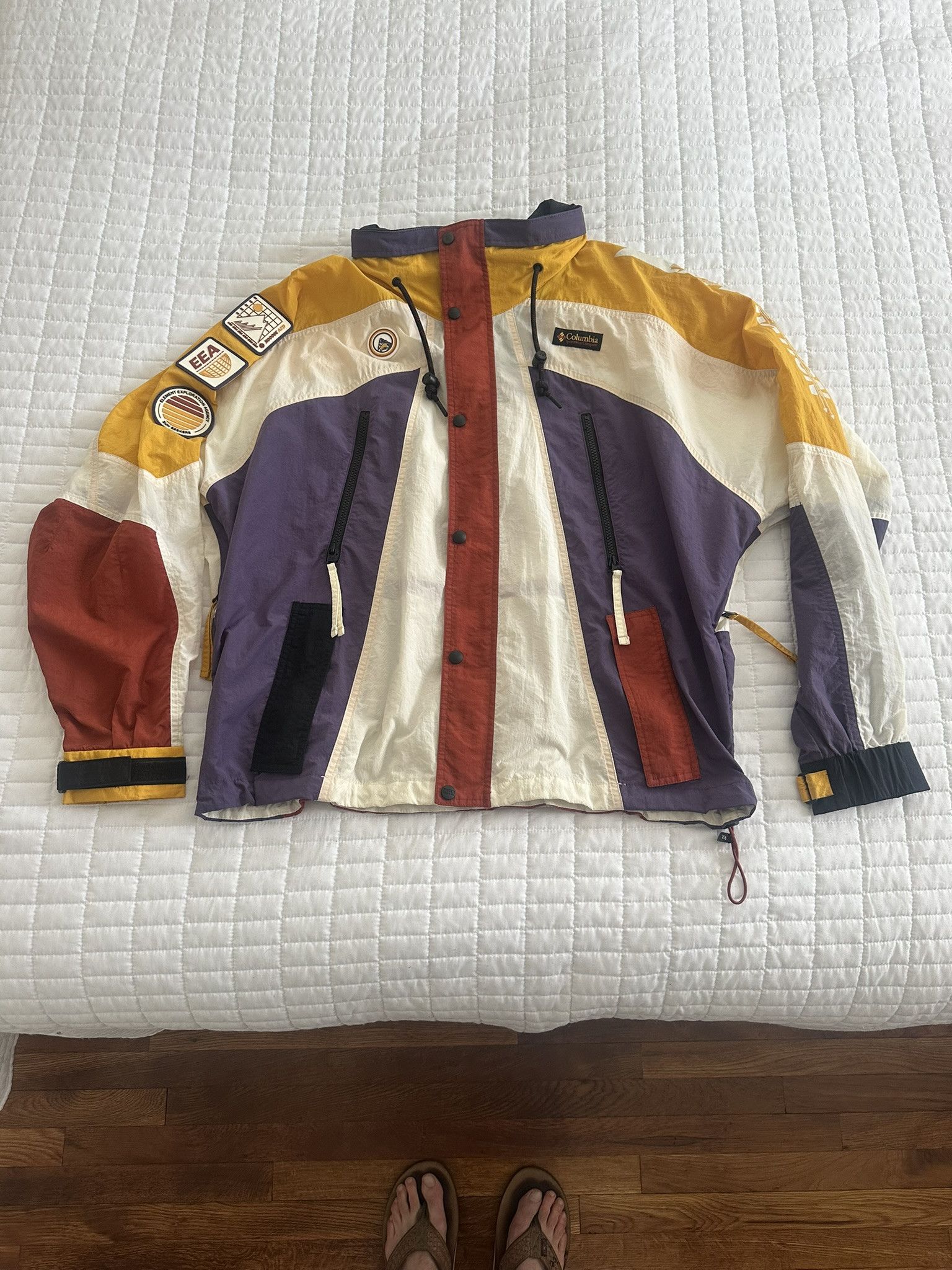 Columbia × Kith Kith Columbia Chuting II Jacket Golden Yellow Size XL Size US XL / EU 56 / 4 - 1 Thumbnail