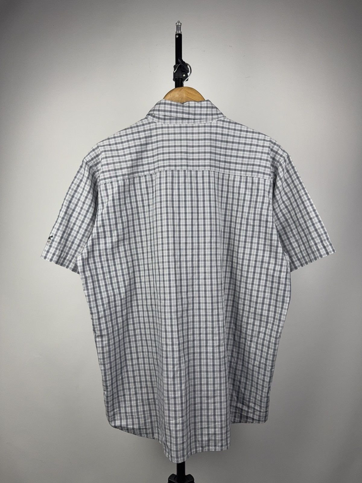 SALEWA Salewa Gorpcore Outdoor Hiking Shirt Grey Plaid Zip Pocket Size US XL / EU 56 / 4 - 8 Thumbnail
