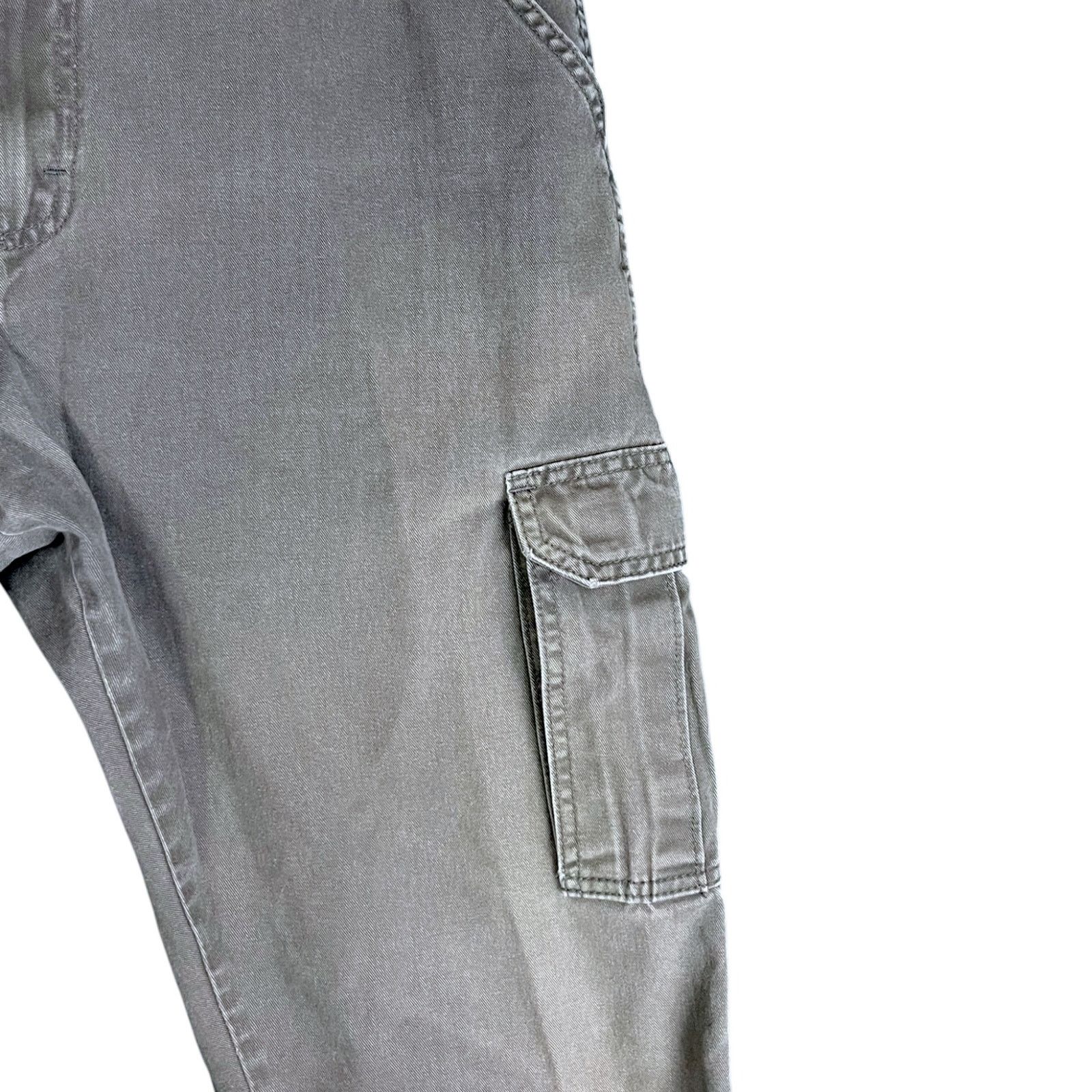 Wrangler Wrangler Men's 36x34 Straight Fit Gray Cargo Pants Workwear Size US 36 / EU 52 - 4 Thumbnail