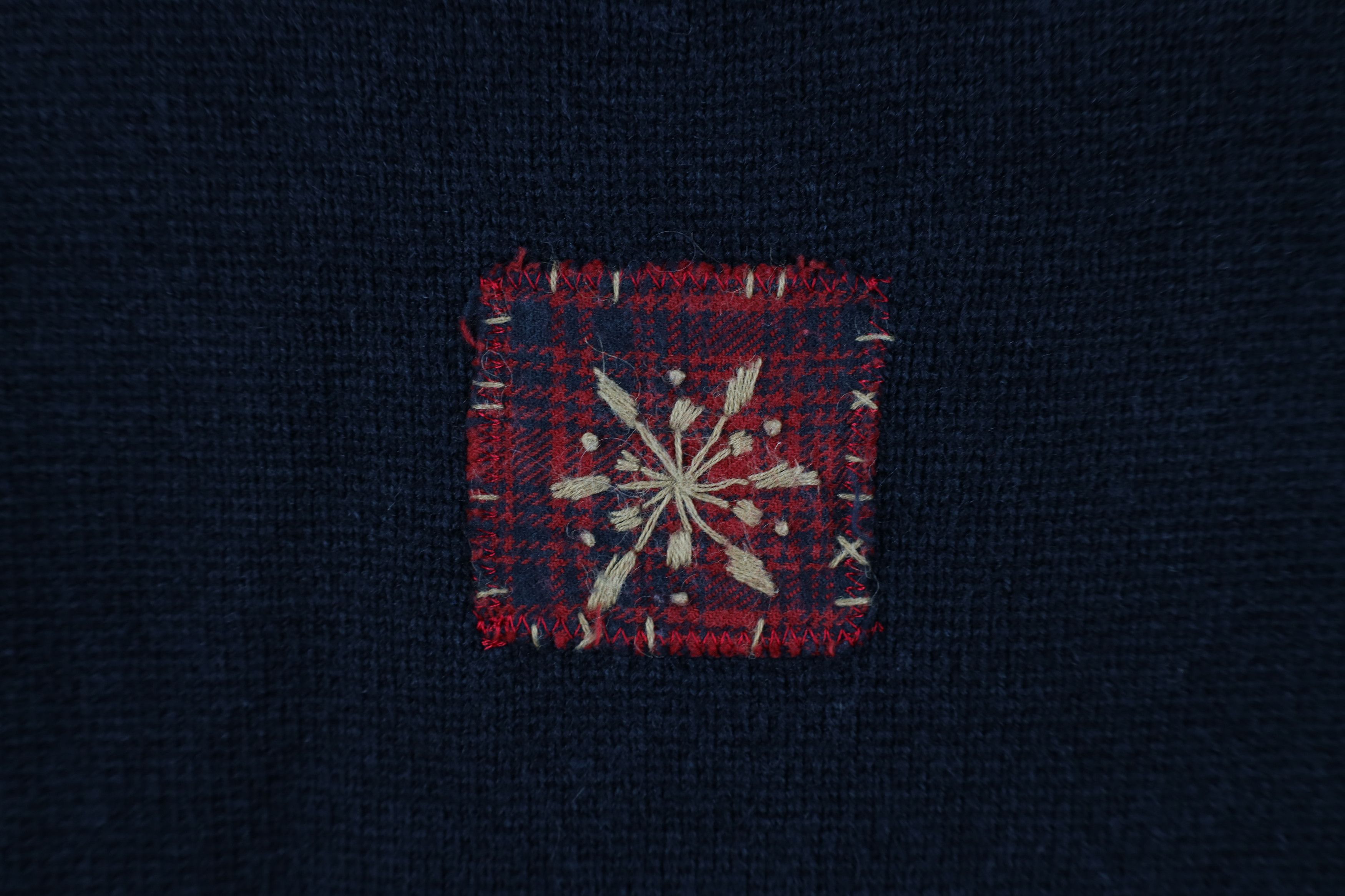 Woolrich Woolen Mills Vintage 90s Woolrich Snow Ski Knit Cardigan Sweater Vest Size L / US 10 / IT 46 - 13 Thumbnail