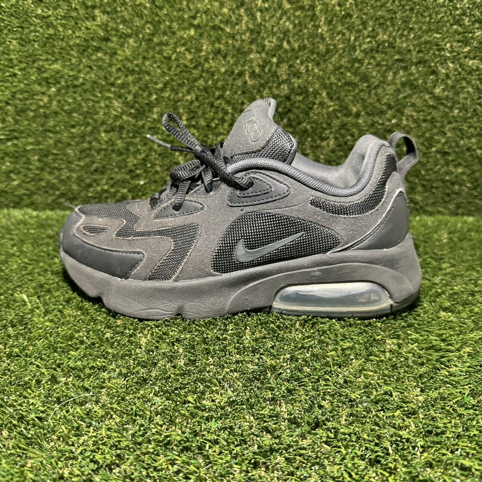 Nike Size 4 - Nike Air Max 200 Low Black - AT5627-001 Size US 4 / IT 34 - 1 Thumbnail