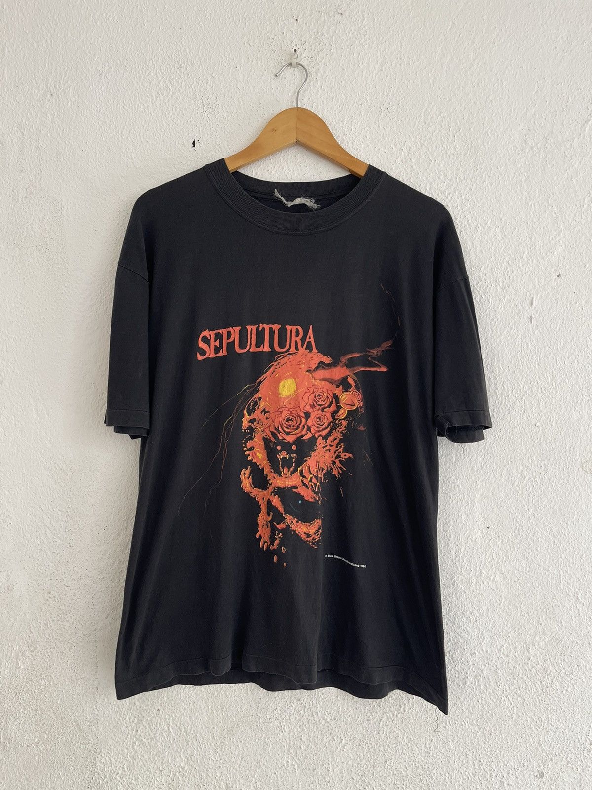 Band Tees Vintage 1992 Sepultura Beneath the Remains Third World Tour Size US L / EU 52-54 / 3 - 1 Thumbnail