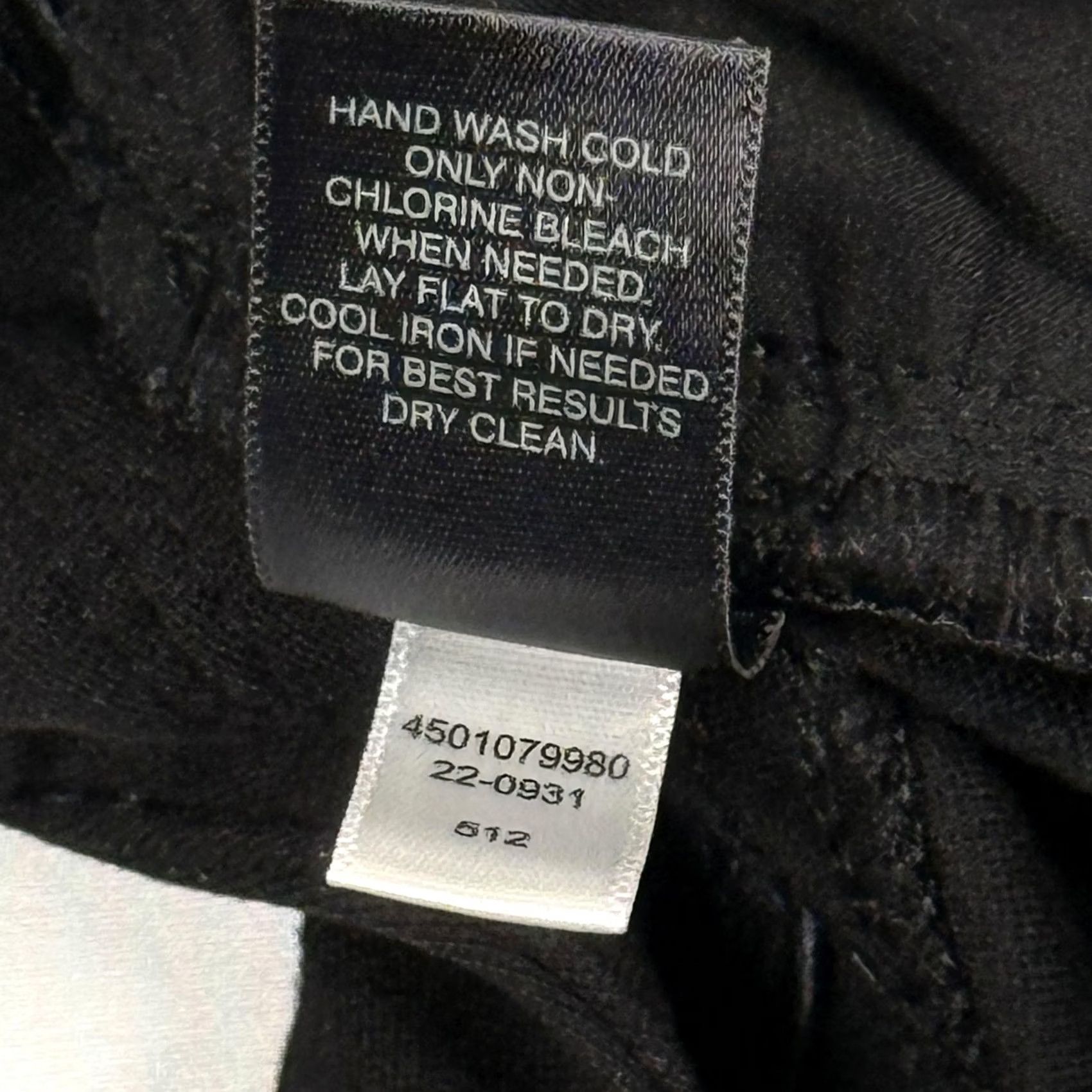 White House Black Market WHBM Pant 00 Slim Leg Stretch Minimalist Office Corpcore Y2K Career Retro Chic Womens Pants Size 24" / US 00 / IT 34 - 6 Thumbnail