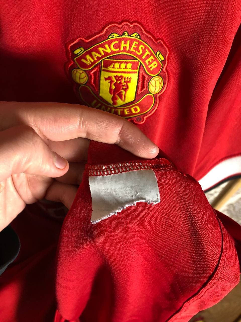 Nike VINTAGE NIKE FC MANCHESTER UNITED ENGLAND SOCCER JERSEY Y2K Size US XL / EU 56 / 4 - 4 Thumbnail