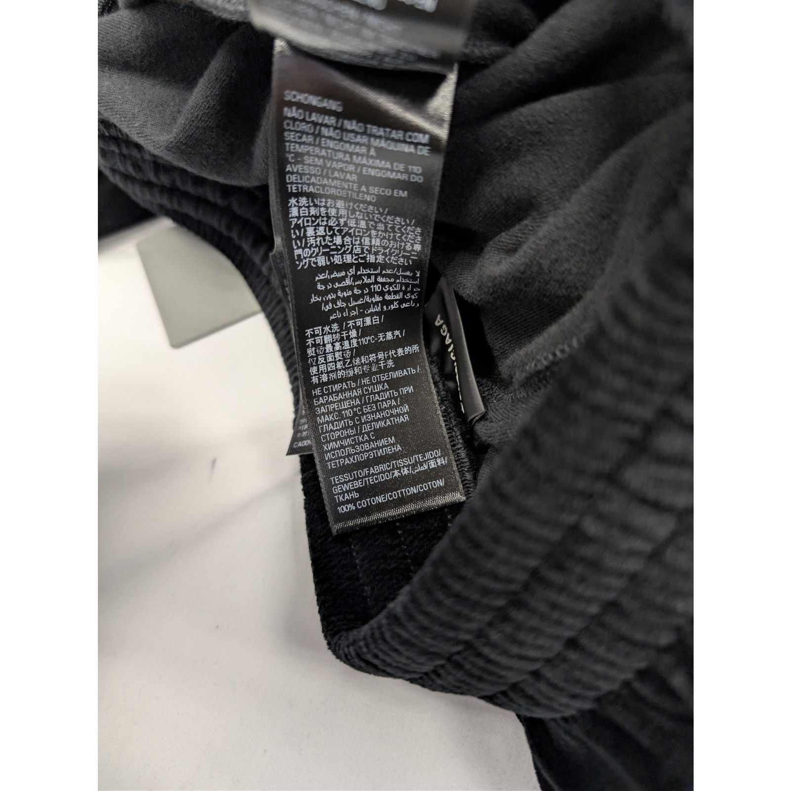 Balenciaga o1rshd1 Q:2 /Political Campaign Baggy Pants in Velvet Jersey Size US 32 / EU 48 - 17 Thumbnail